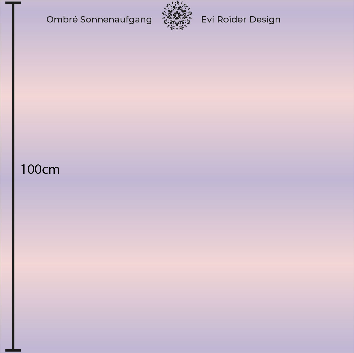 Sonnenaufgang Ombre