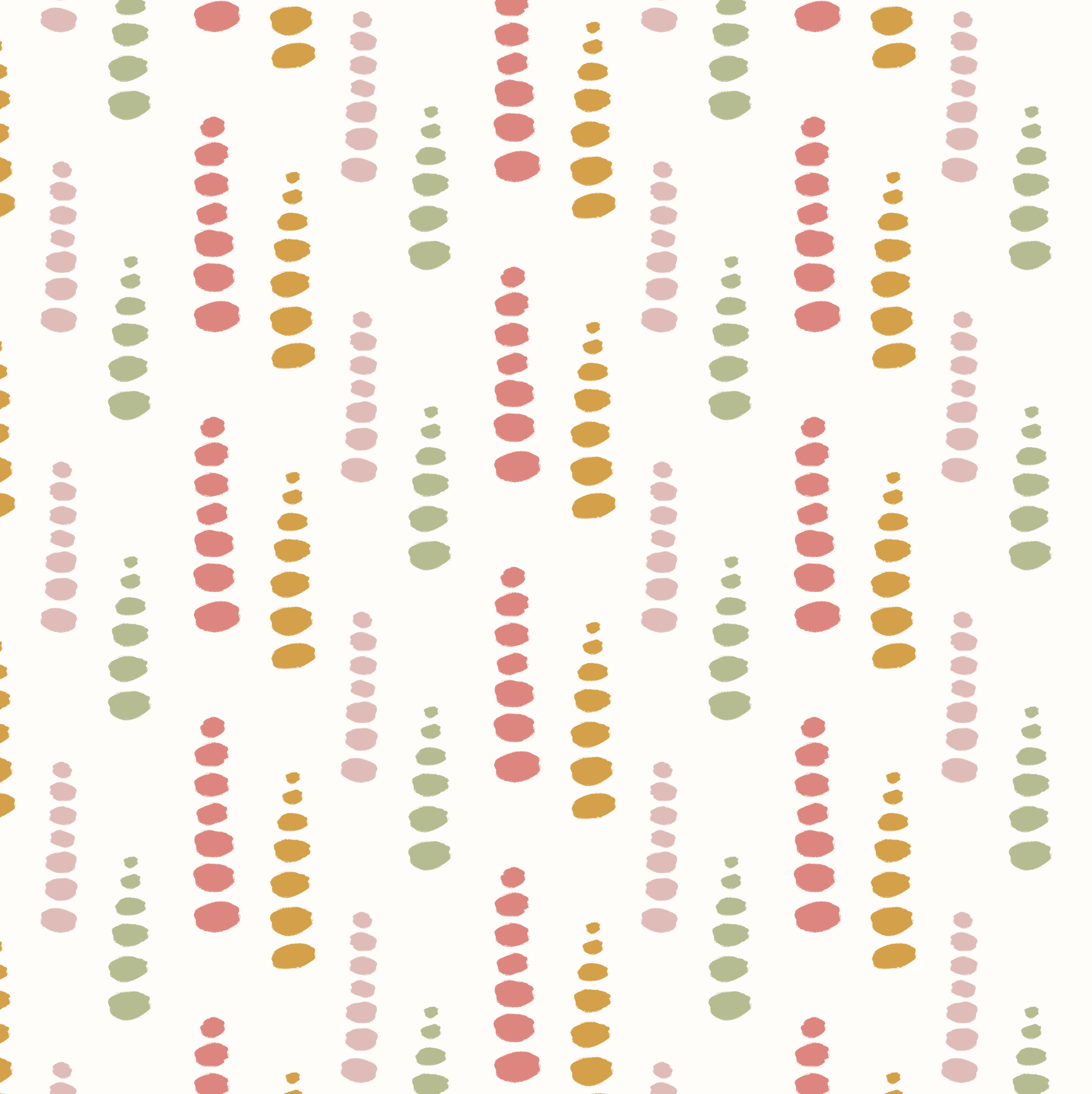 Bio Stoff  - Punkteregen bunt