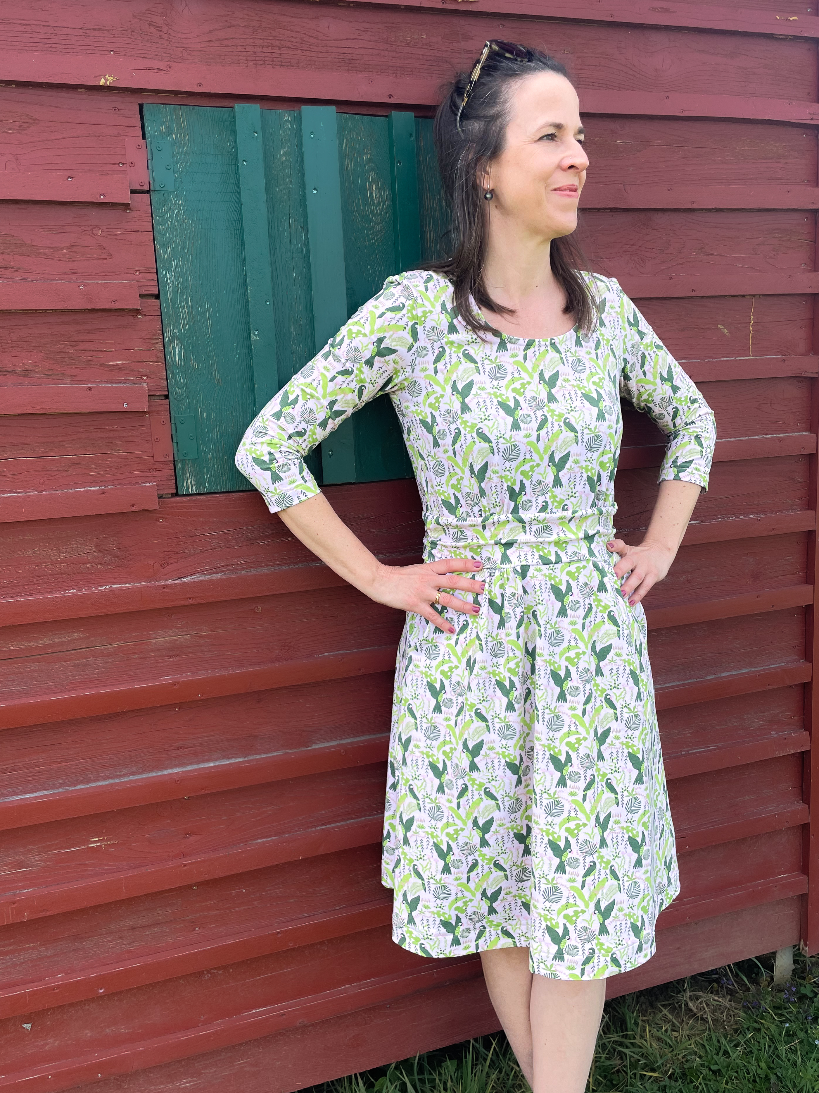 Bio Stoff  - Botanical Garden rosa