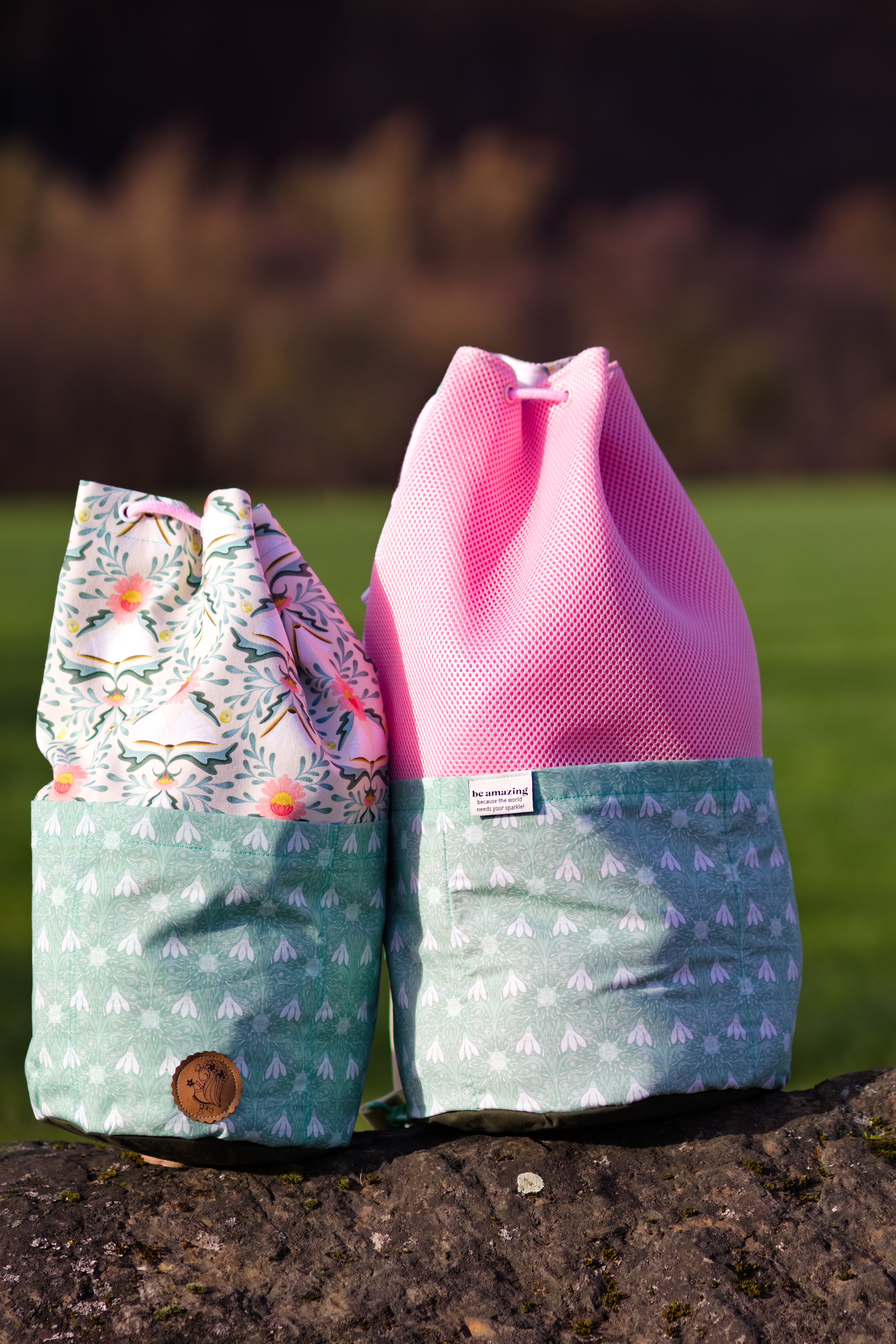 Bio Stoff  - Buchliebe rosa
