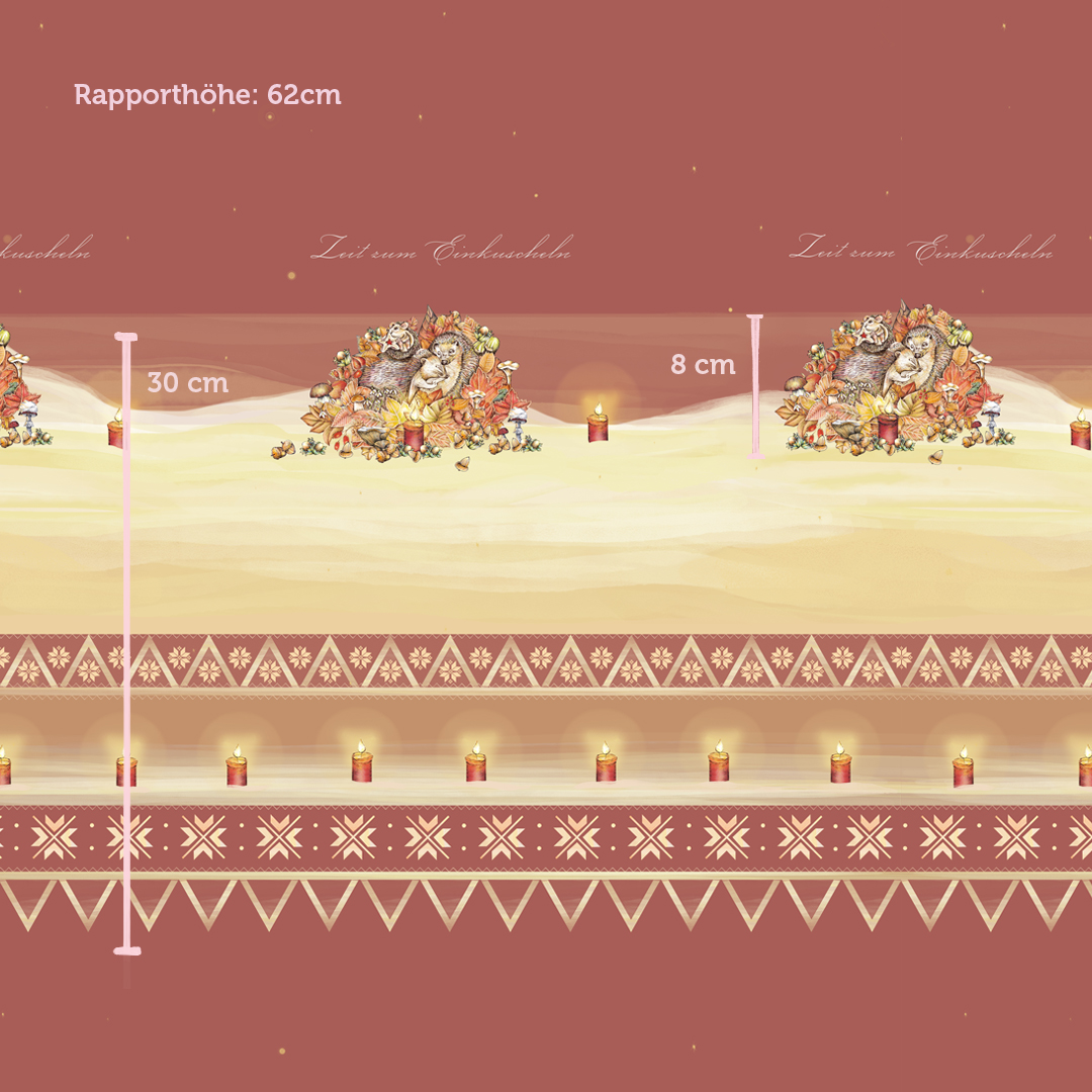 Zeit zum Einkuscheln Rotbraun Zeit zum Einkuscheln Rotbraun