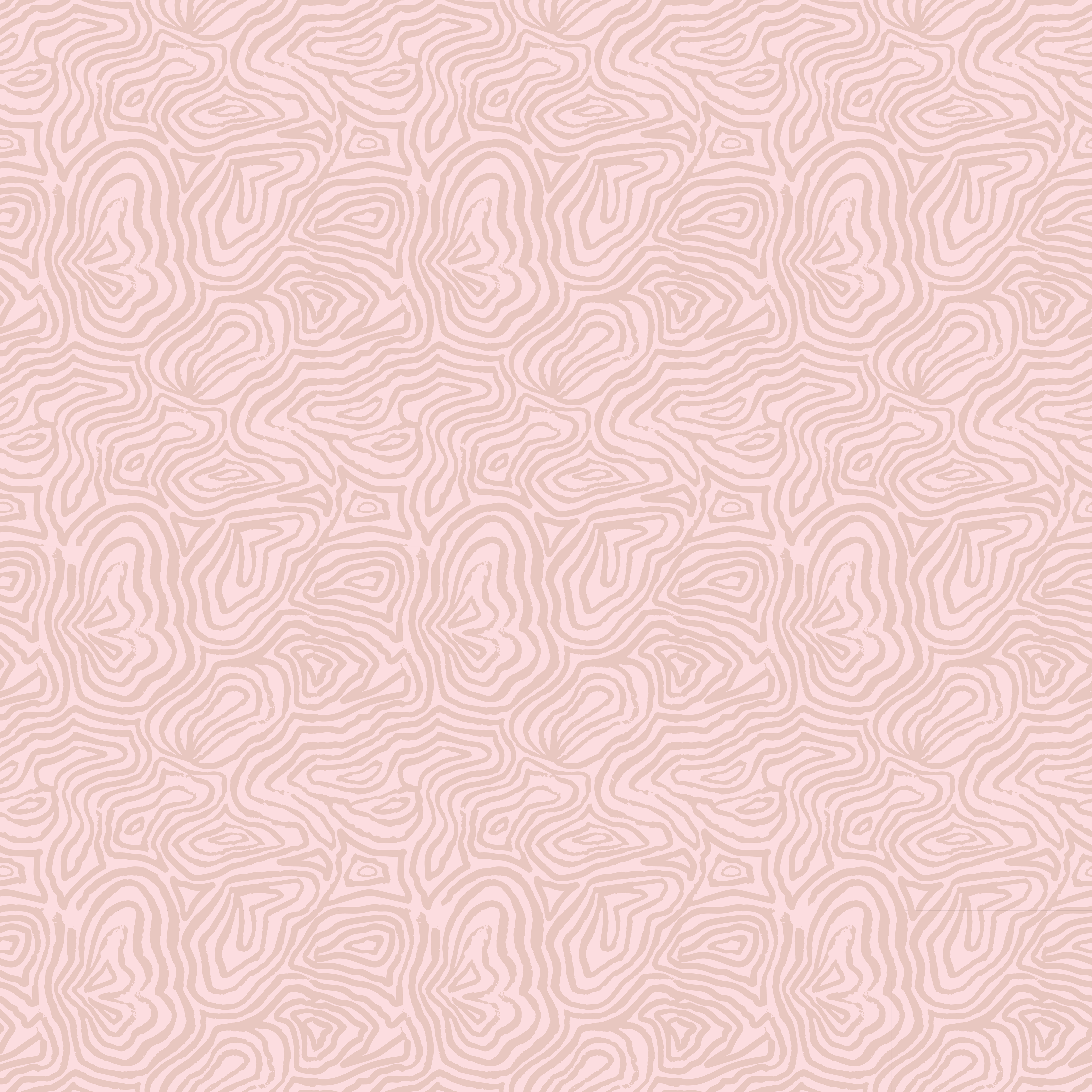 Bio Fabric - Butterfly Lines Primerose by Kristin Tessen in pink