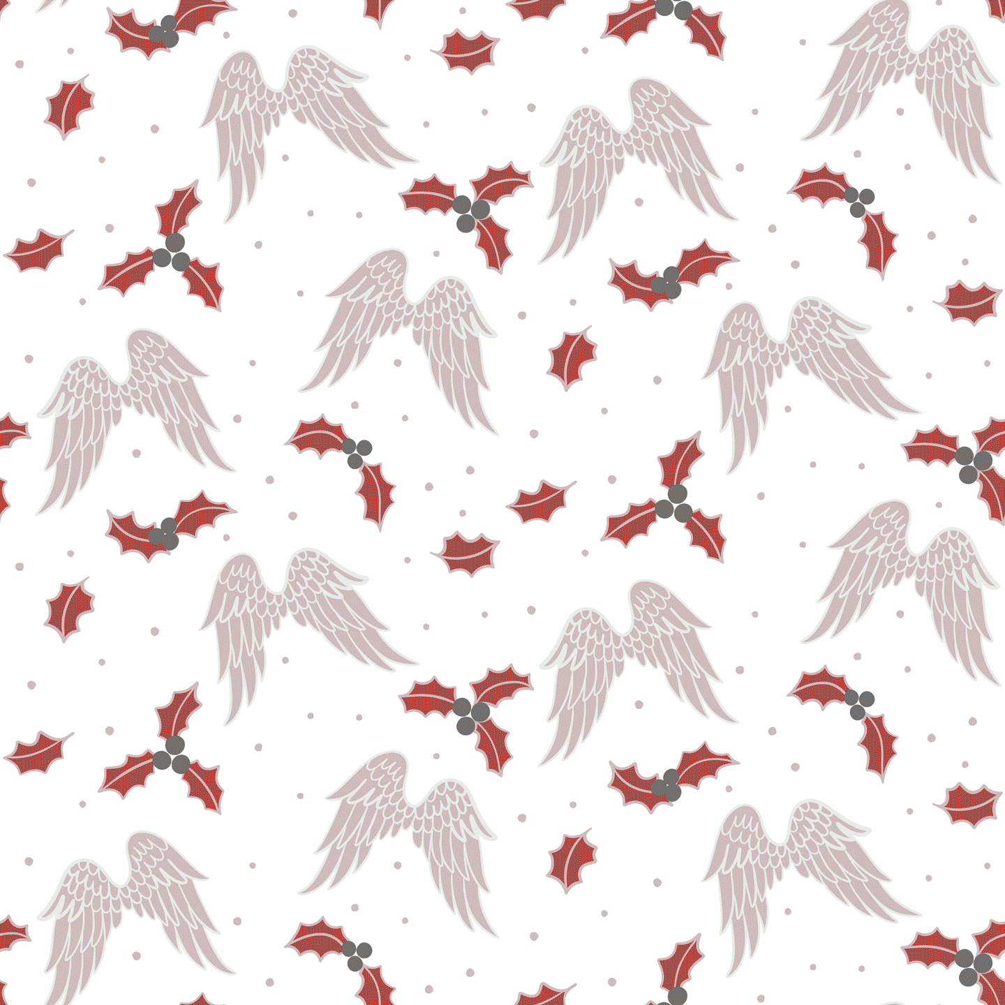 Bio Stoff - Engelflügel rot