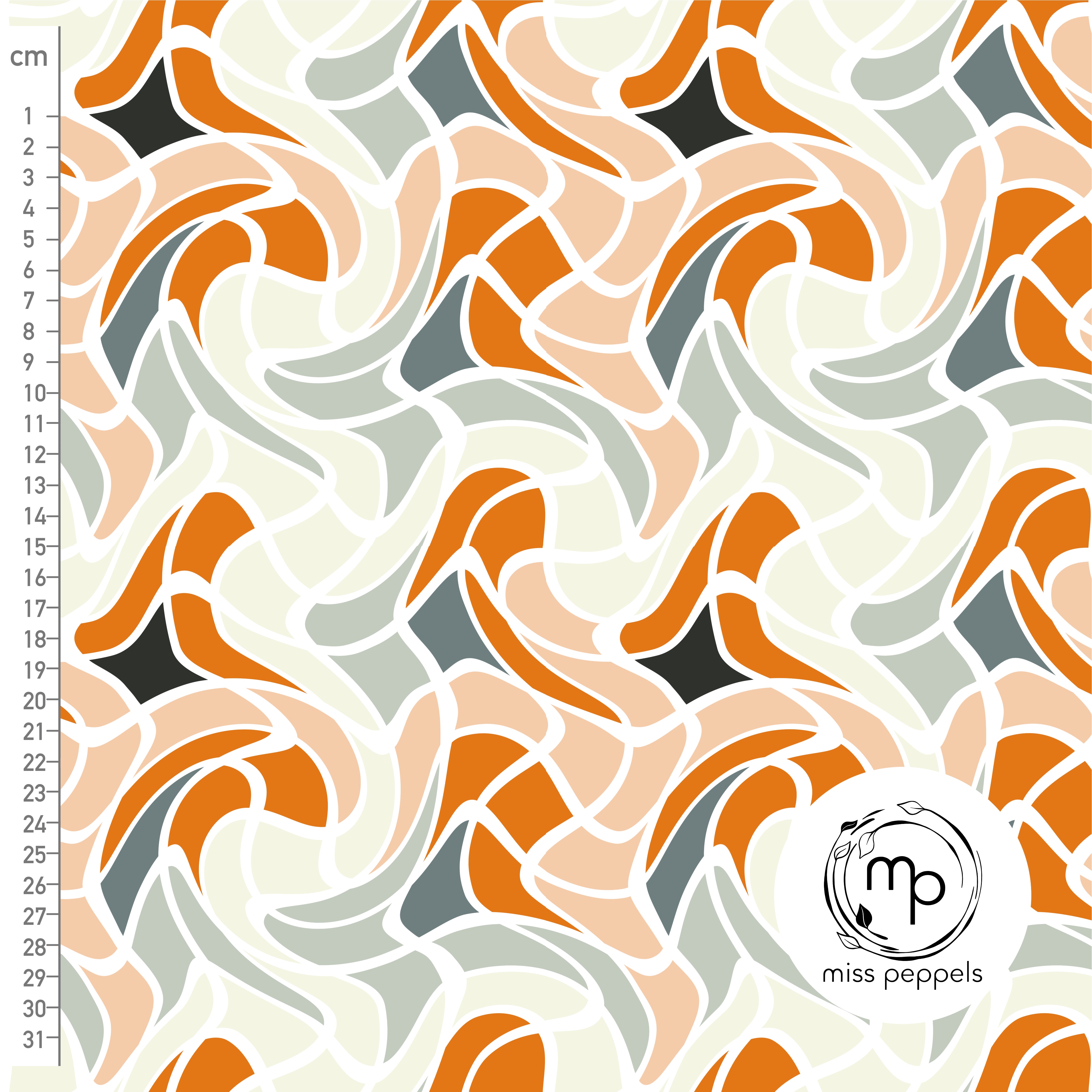 Bio Stoff - Schwummrig von misspeppels in orange