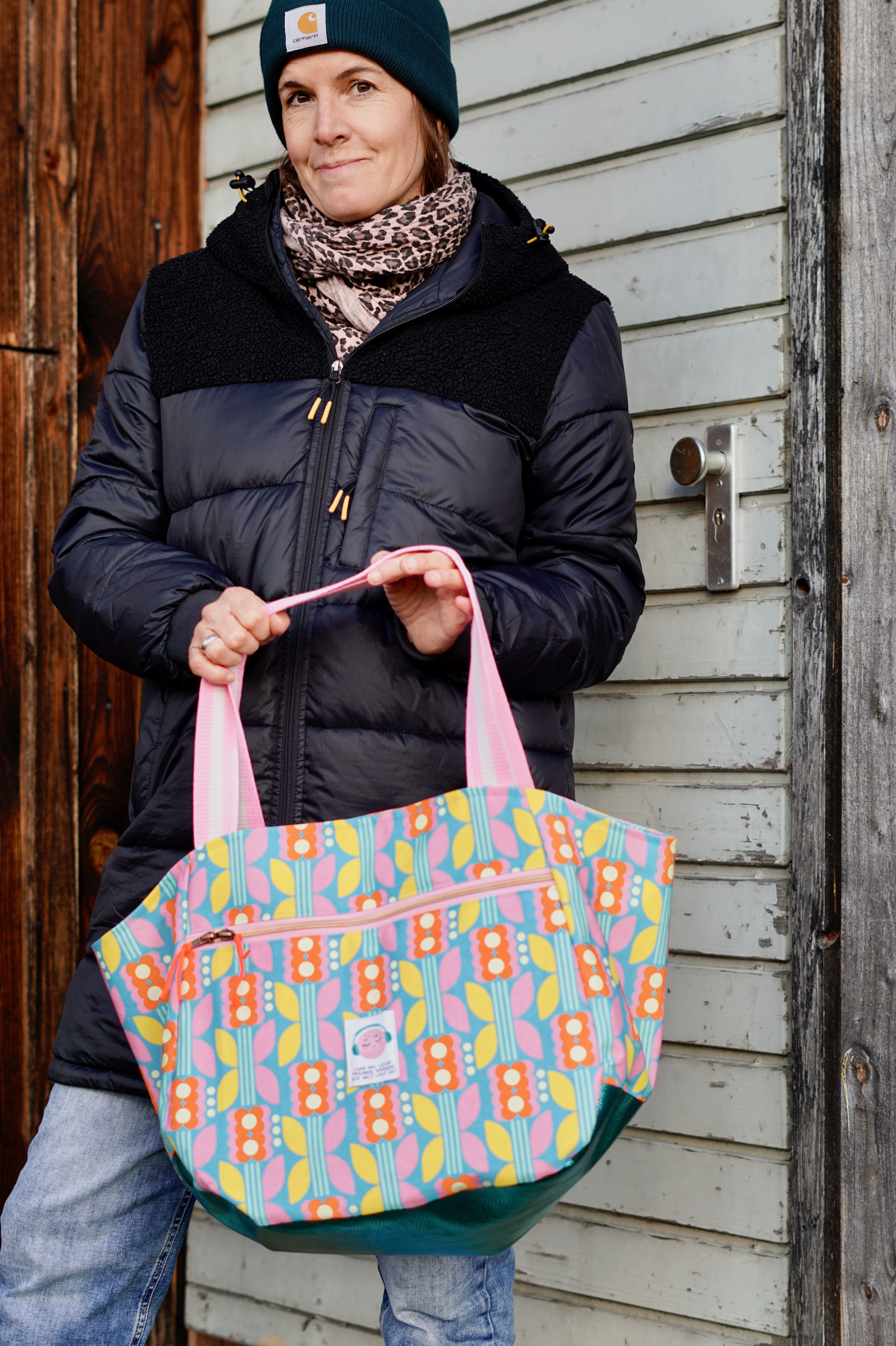 Organic Fabric - Dingsda brown