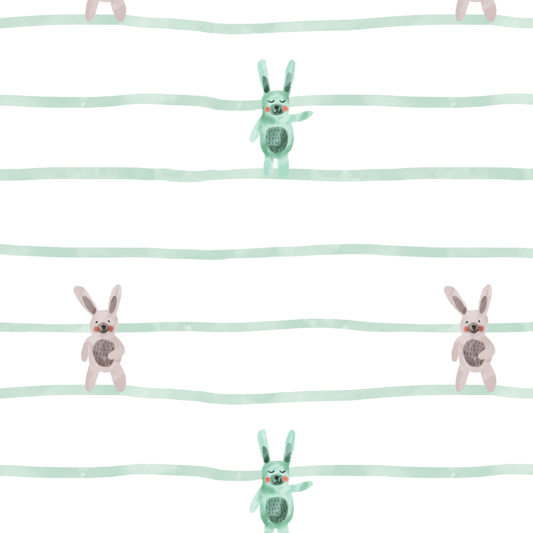 Bunny Love Stripe, Webware Bunny Love Stripe, Webware
