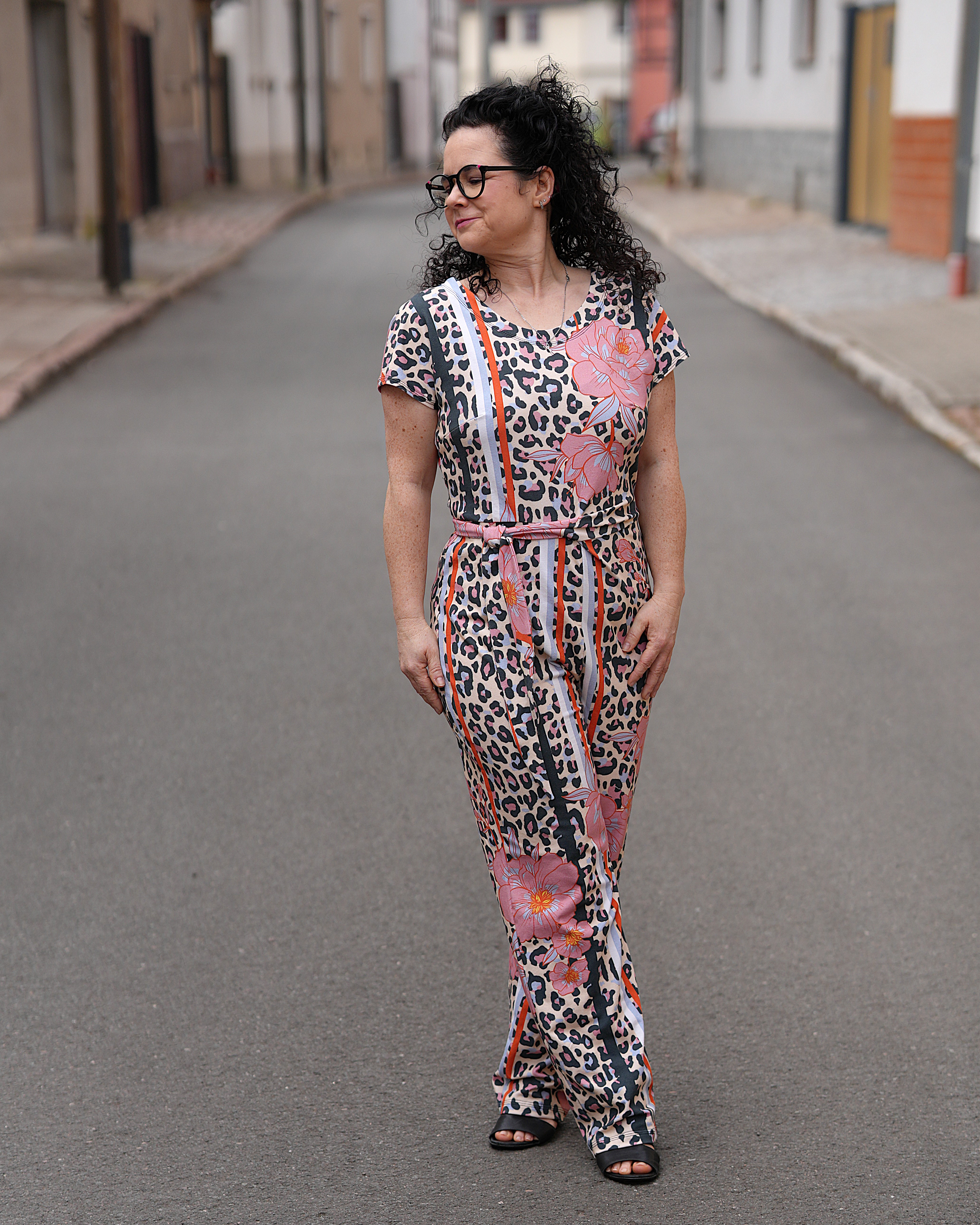 Bio Stoff  -  LeoFlower rosa