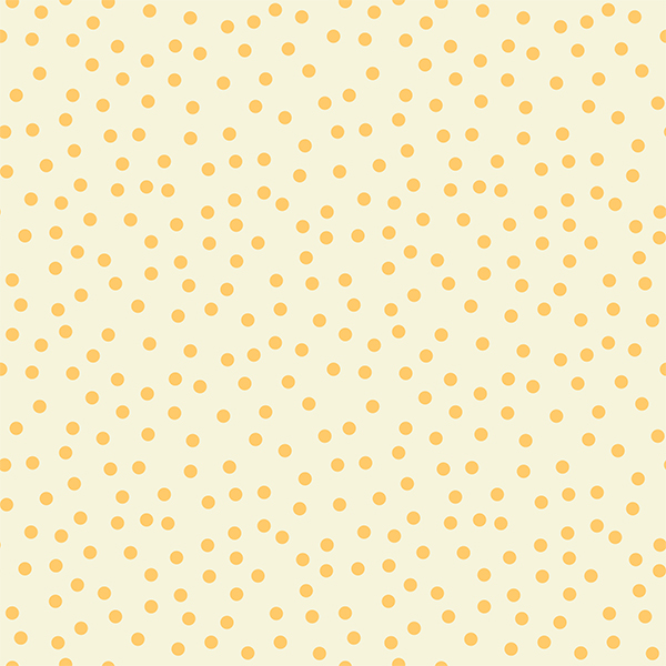 Bio Stoff  - Sommerpunkte gelb
