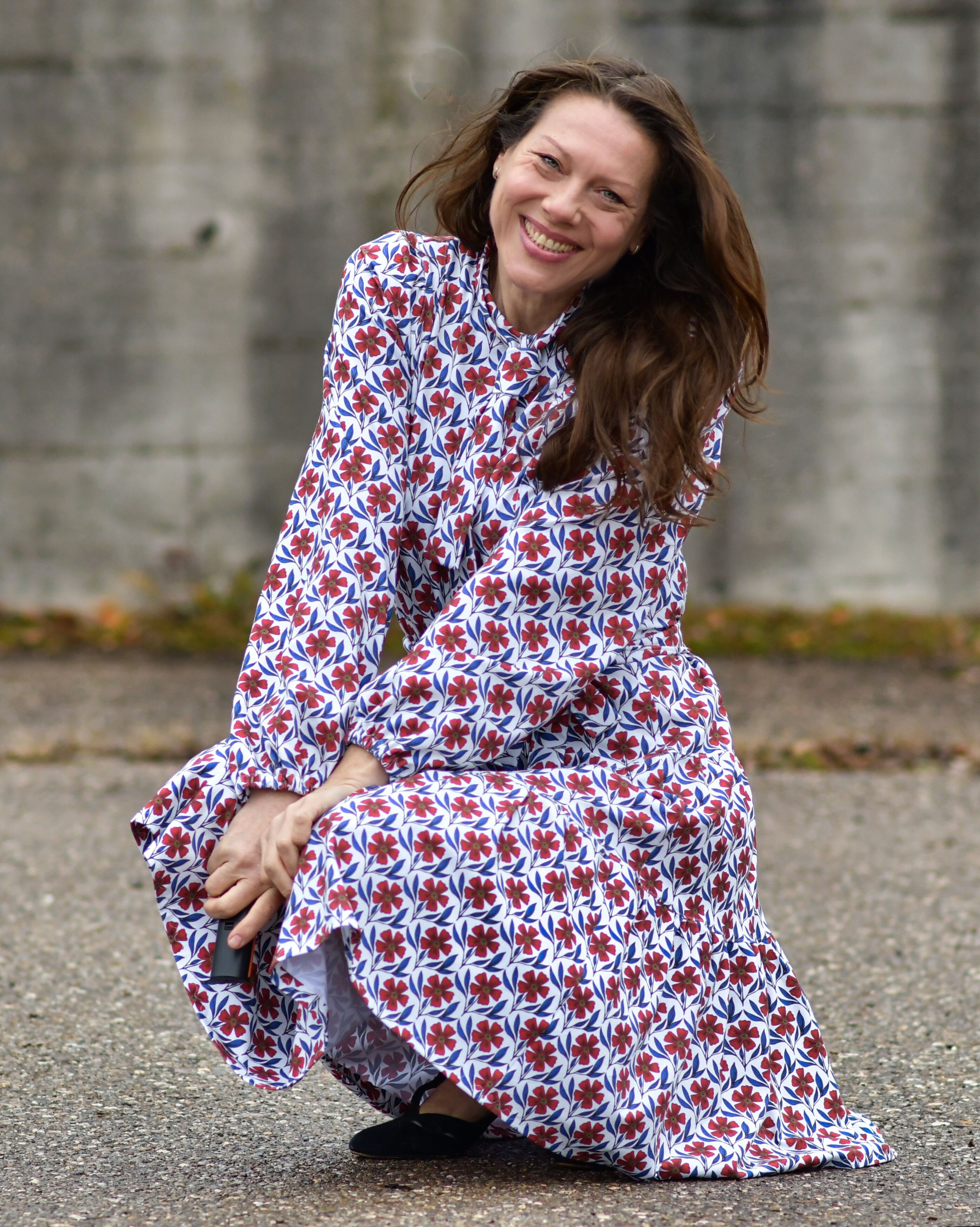 Bio Fabric - Botanical Ink orange