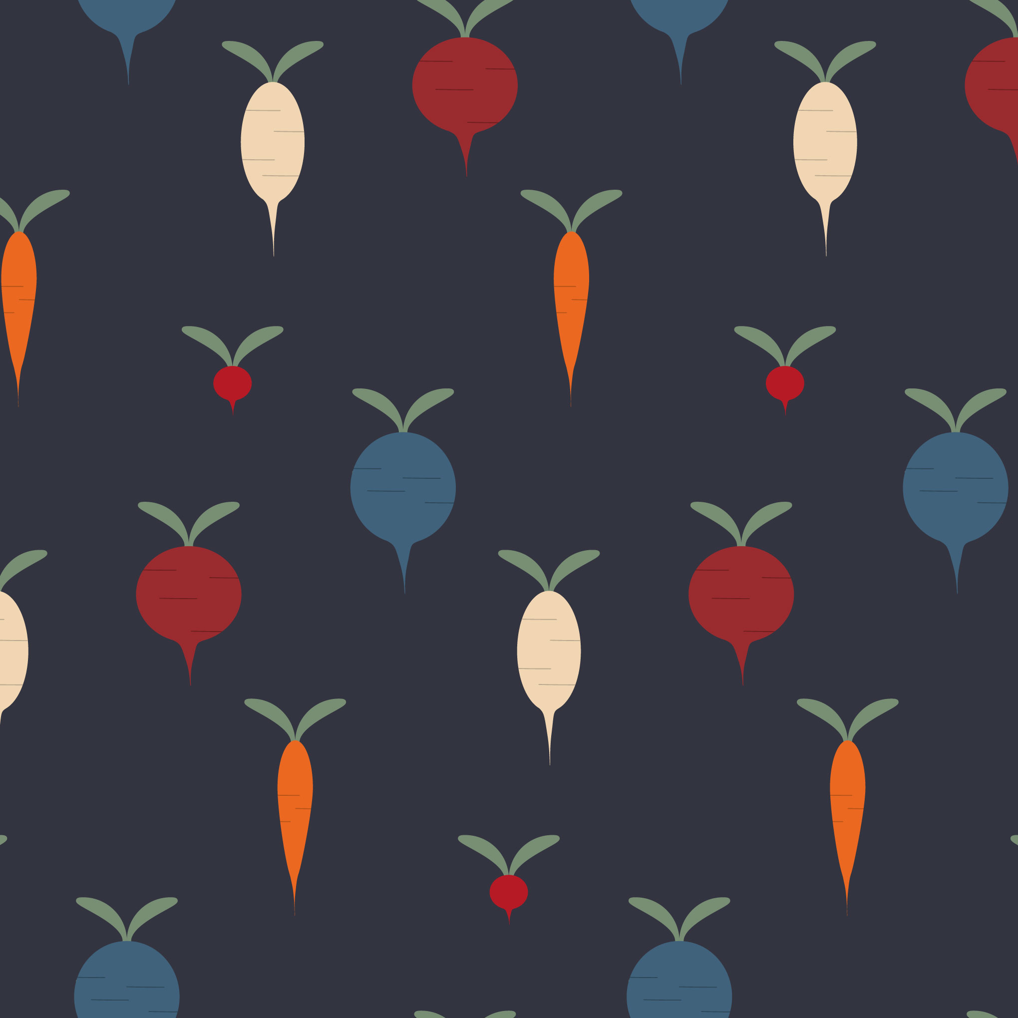 Bio Webware Stoff - Wintergemüse dunkel - LisaSanders, blau, Obst & Gemüse, 100% Bio-Baumwolle Bio Webware Stoff - Wintergemüse dunkel - LisaSanders, blau, Obst & Gemüse, 100% Bio-Baumwolle