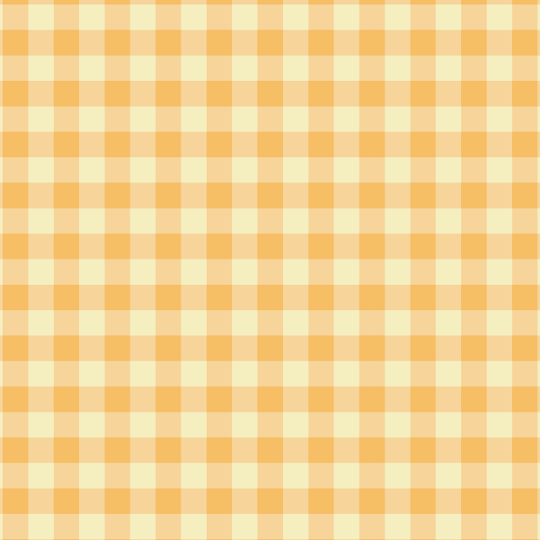 Organic fabric - Kleinkaros yellow