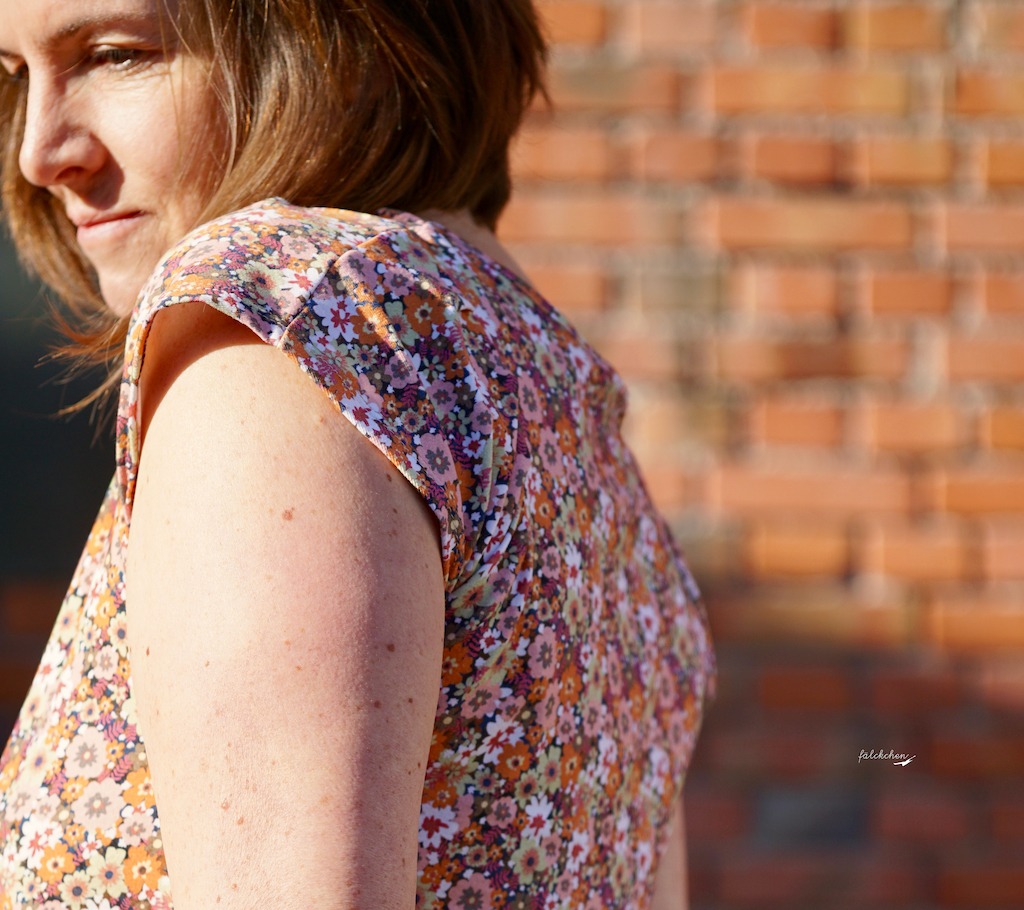 Bio Jersey Stoff - Millefleur - Enemenemeins, Floral & Blumen, orange, Breite 150 cm Bio Jersey Stoff - Millefleur - Enemenemeins, Floral & Blumen, orange, Breite 150 cm