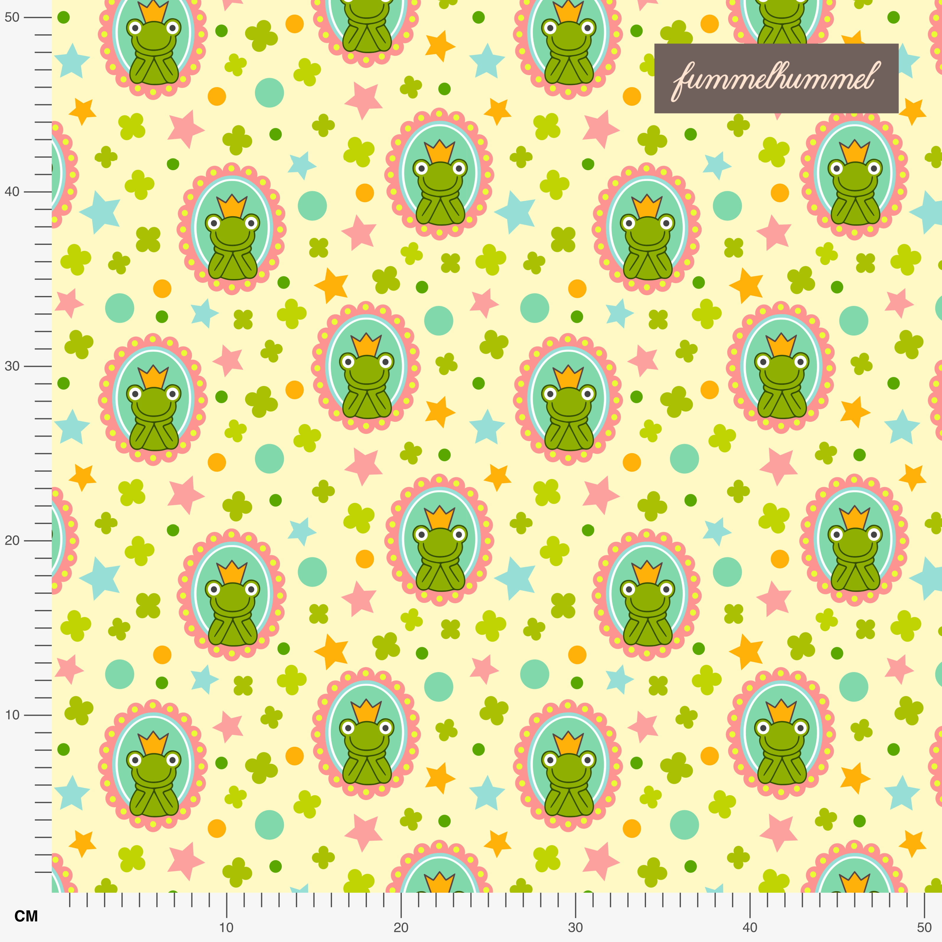 Organic fabric - Kissmi colorful