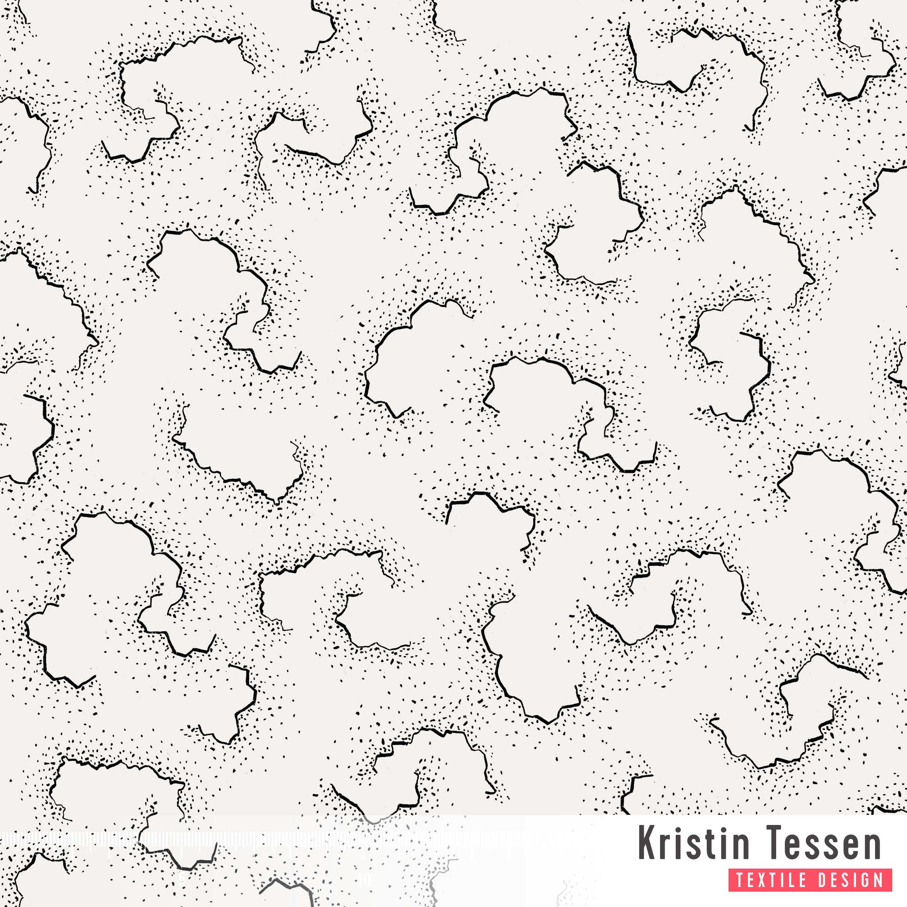 Bio Fabric - Snowflake Dance night black