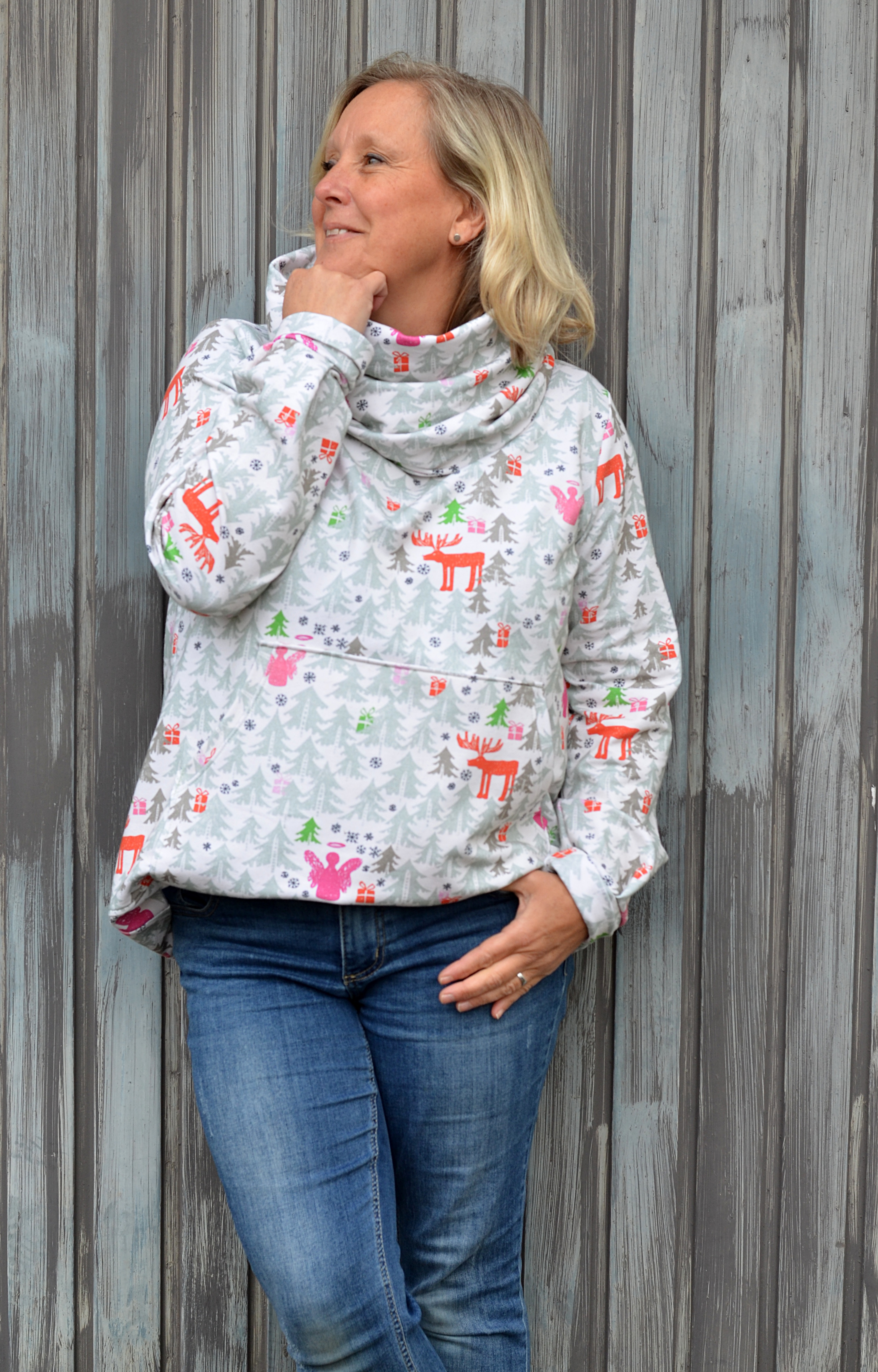 Bio Stoff - Colorful Christmas Angel 