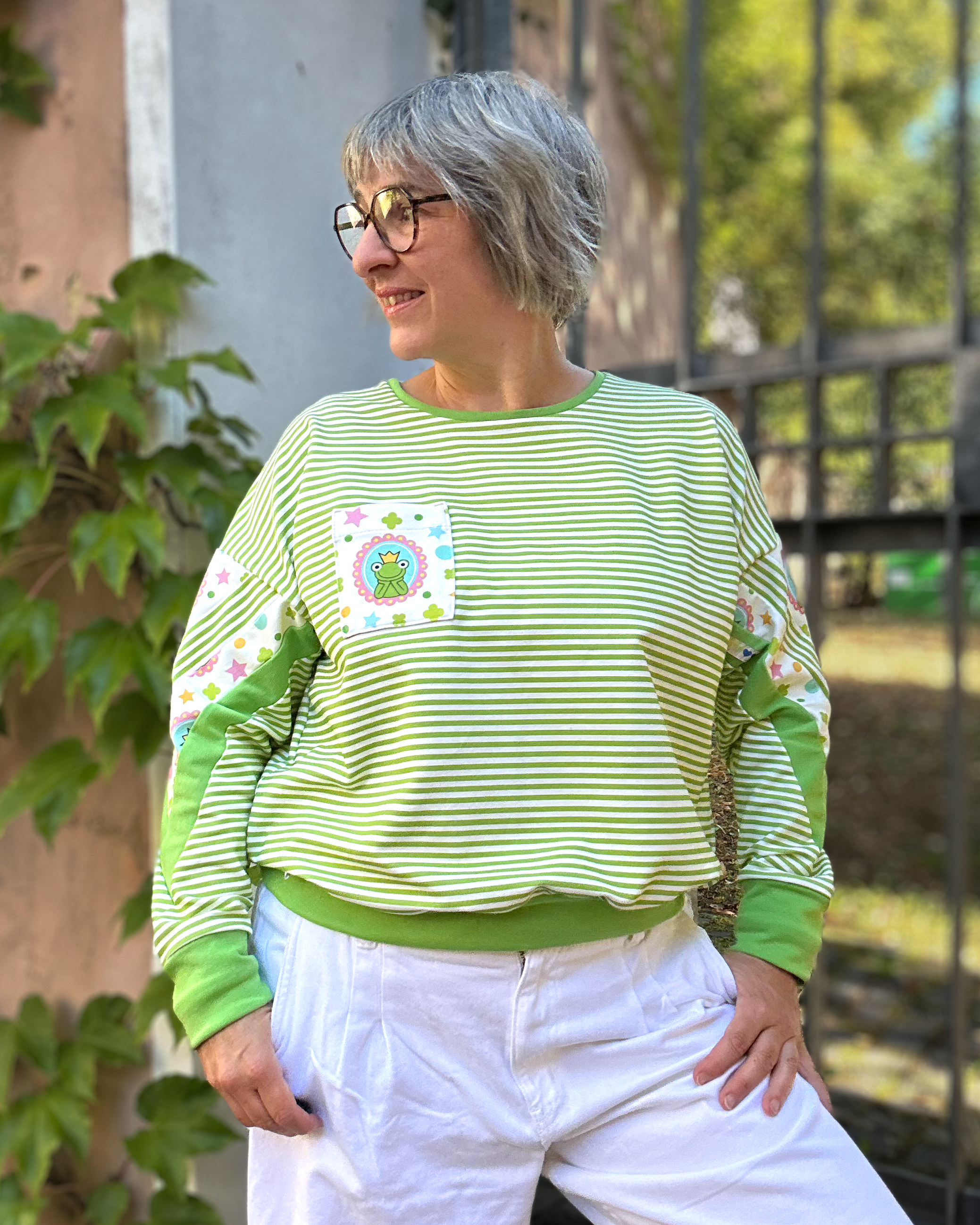 Organic fabric - Kissmi Kombistreifen