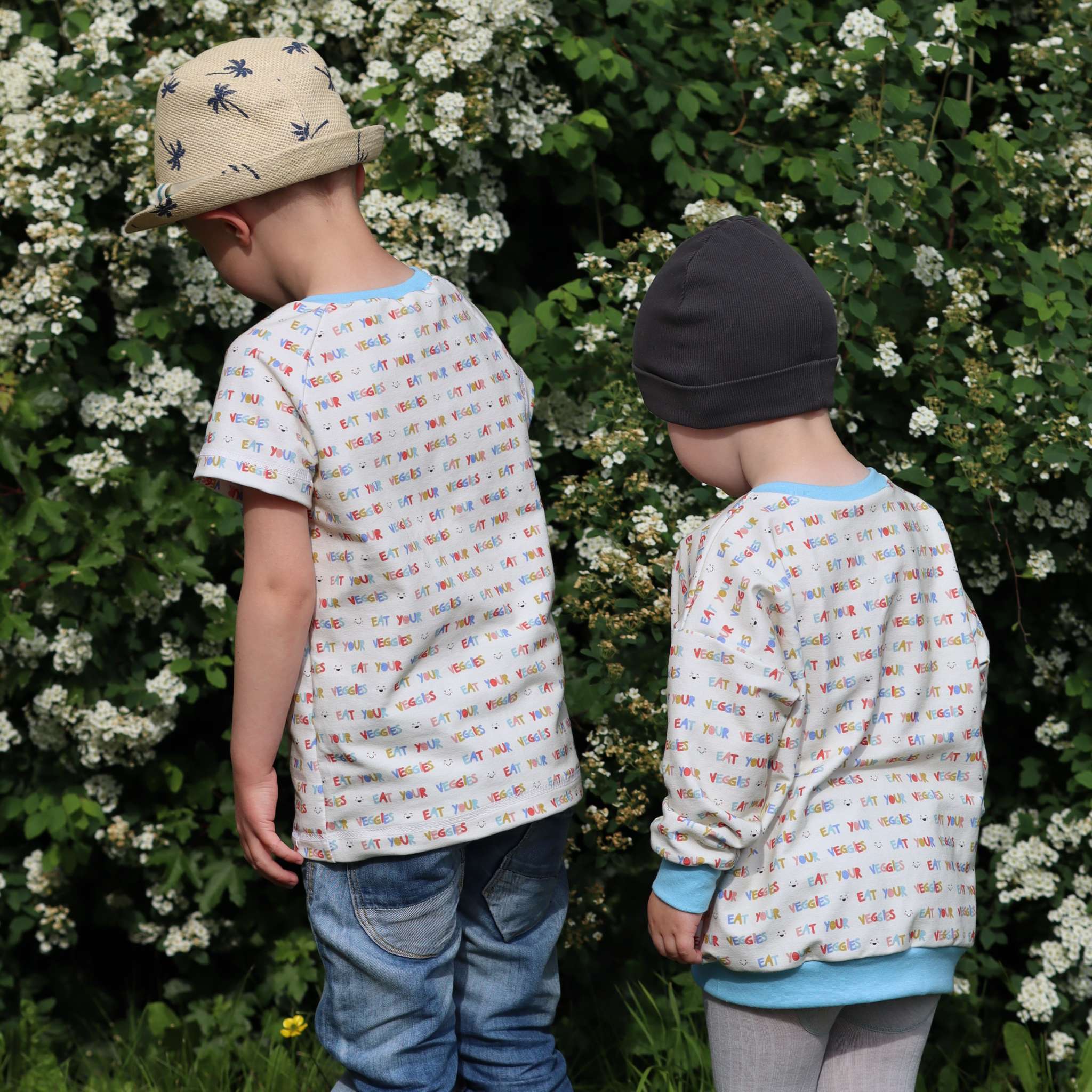 Bio Webware Stoff - Buntstifte Hellblau Rot Blau - Deinki, beige, Kinder, Gegenstände 100% Bio-Baumwolle Bio Webware Stoff - Buntstifte Hellblau Rot Blau - Deinki, beige, Kinder, Gegenstände 100% Bio-Baumwolle