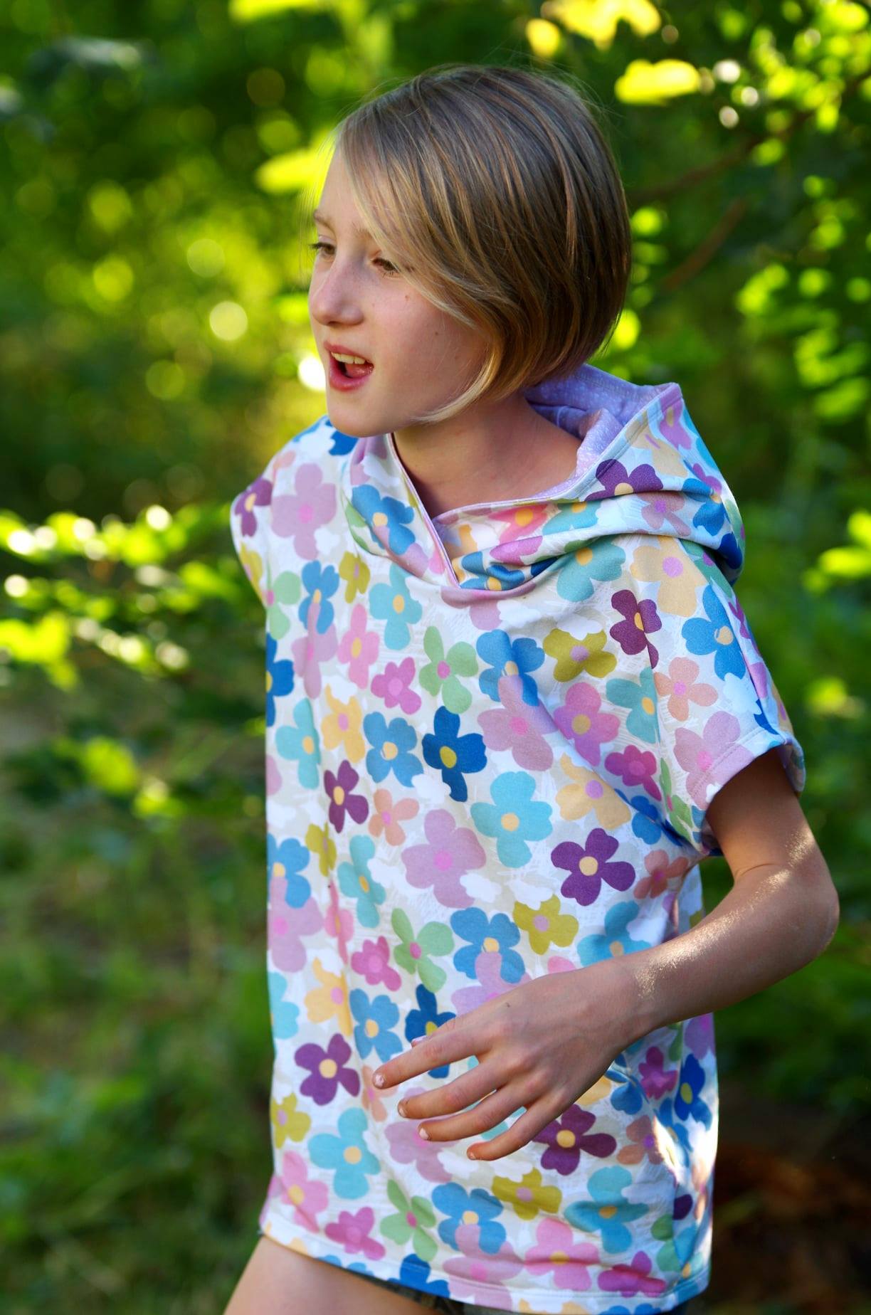 Organic fabric  -  Flowerdance