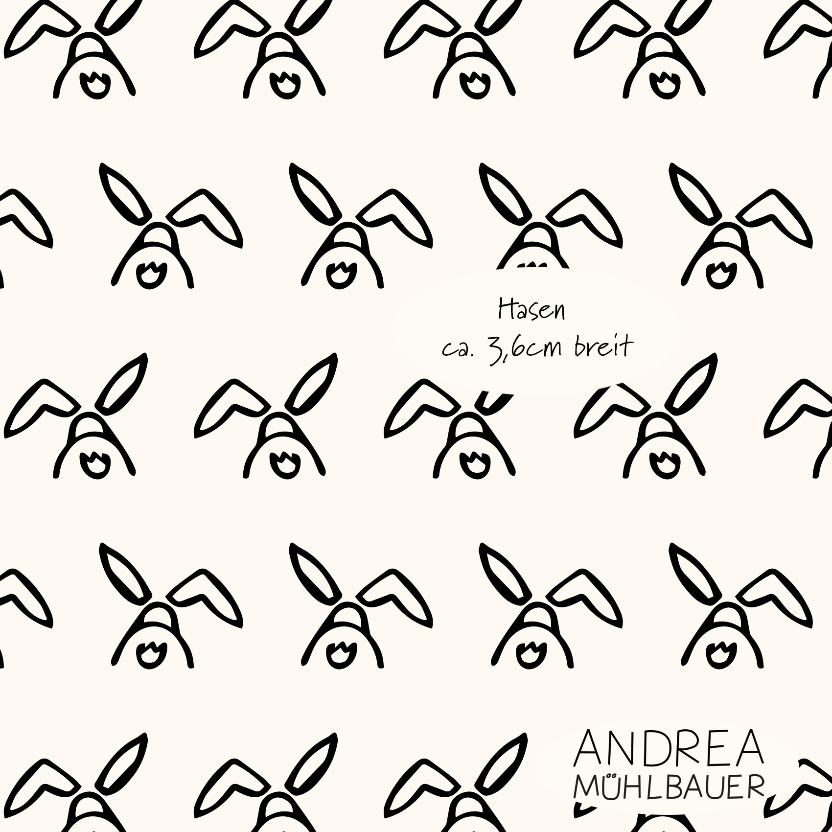 Bio Webware Stoff - Osterhase cremeweiss - AndreaMuehlbauer,creme, Ostern, Tiere 100% Bio-Baumwolle Bio Webware Stoff - Osterhase cremeweiss - AndreaMuehlbauer,creme, Ostern, Tiere 100% Bio-Baumwolle