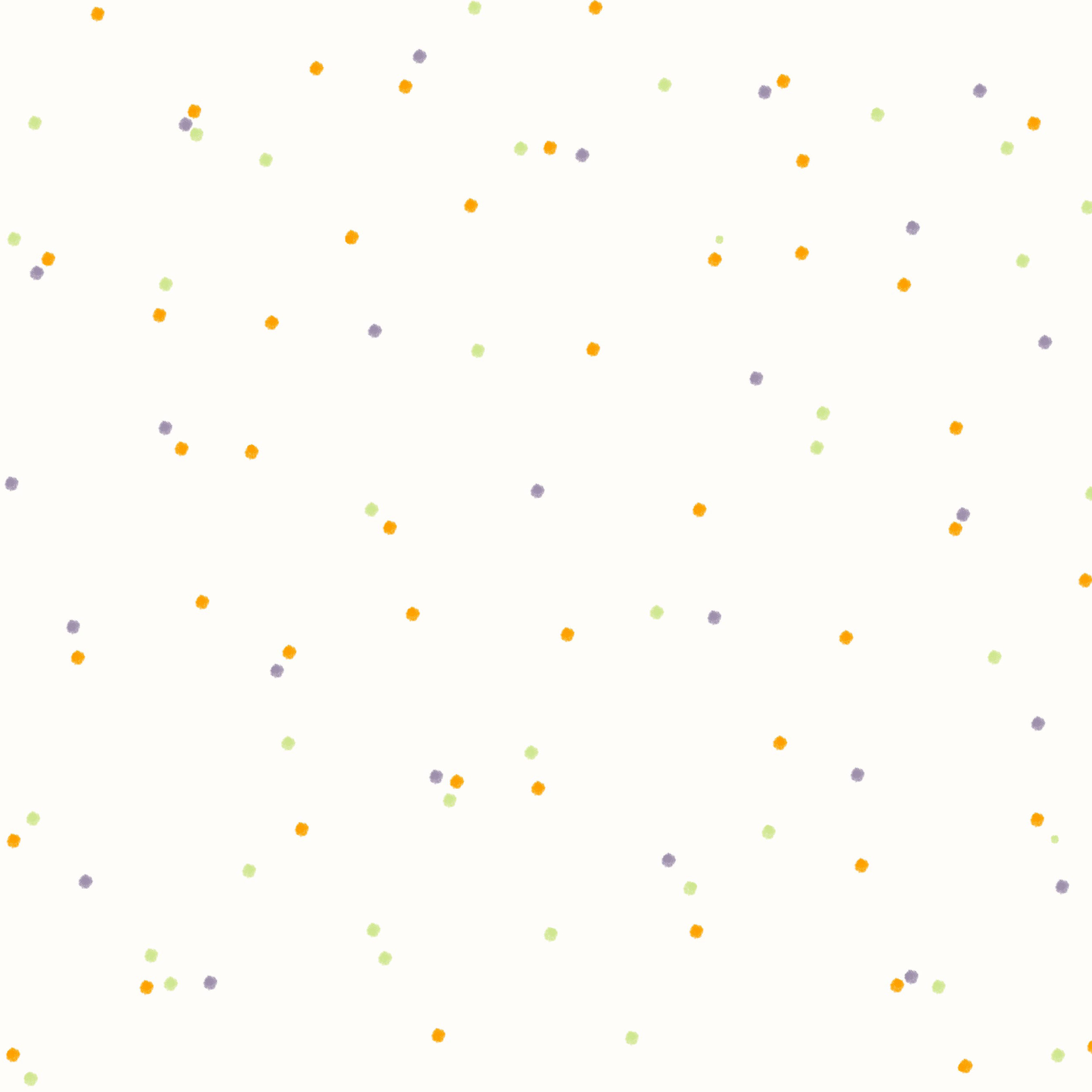 Bio Stoff - Bunt Gepunktet