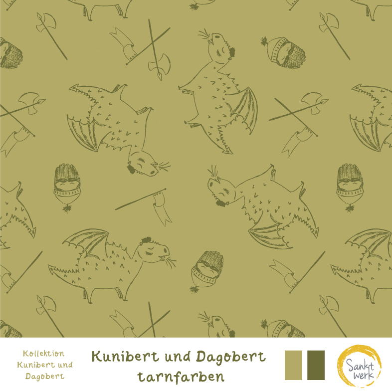 Kunibert und Dagobert Tarnfarben