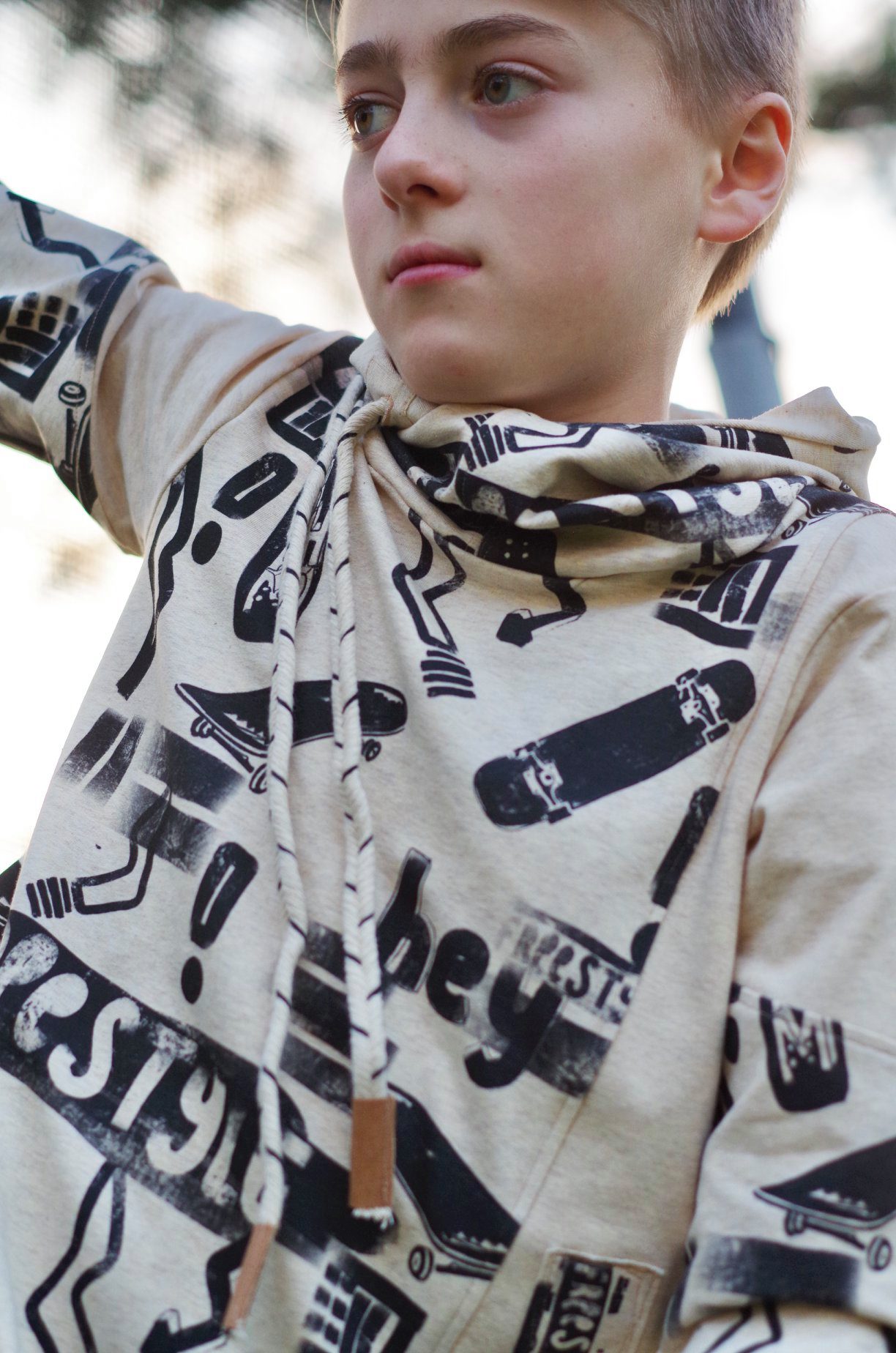 Organic fabric  -  Freestyle beige