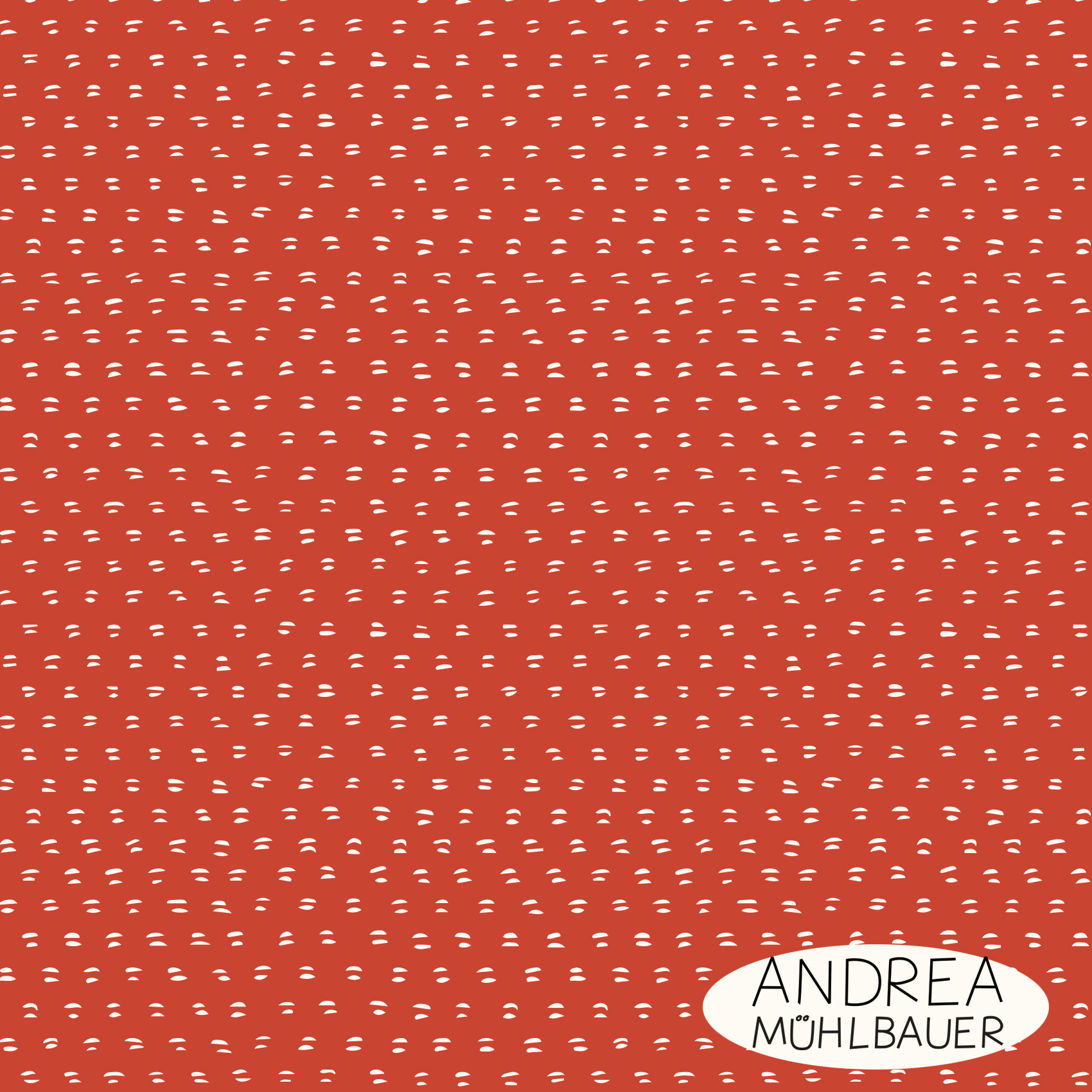 Bio Summersweat Stoff -White Marks on Red - AndreaMuehlbauer, rot, Streifen Breite 150 cm Bio Summersweat Stoff -White Marks on Red - AndreaMuehlbauer, rot, Streifen Breite 150 cm