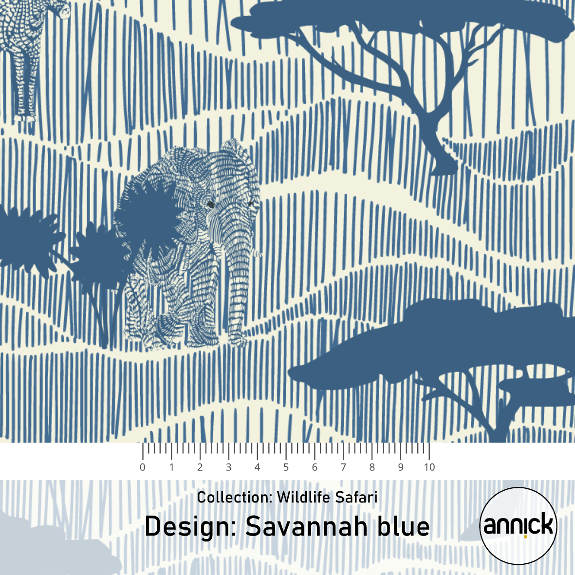 Bio Webware Stoff - Wildlife Safari Savannah - Annick, grün, Natur, Bäume & Palmen, 100% Bio-Baumwolle Bio Webware Stoff - Wildlife Safari Savannah - Annick, grün, Natur, Bäume & Palmen, 100% Bio-Baumwolle
