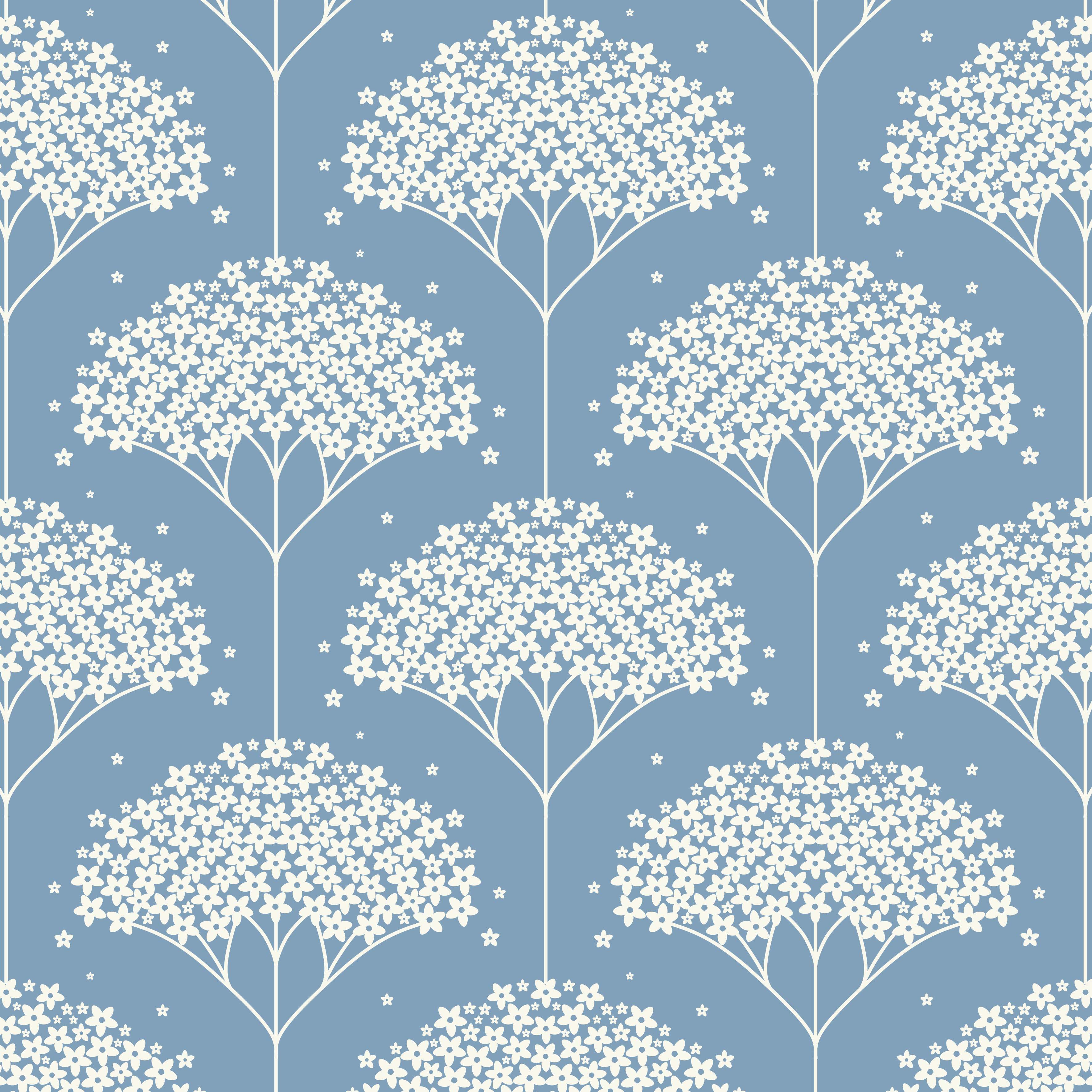 Elderflower, blau, Webware Elderflower, blau, Webware