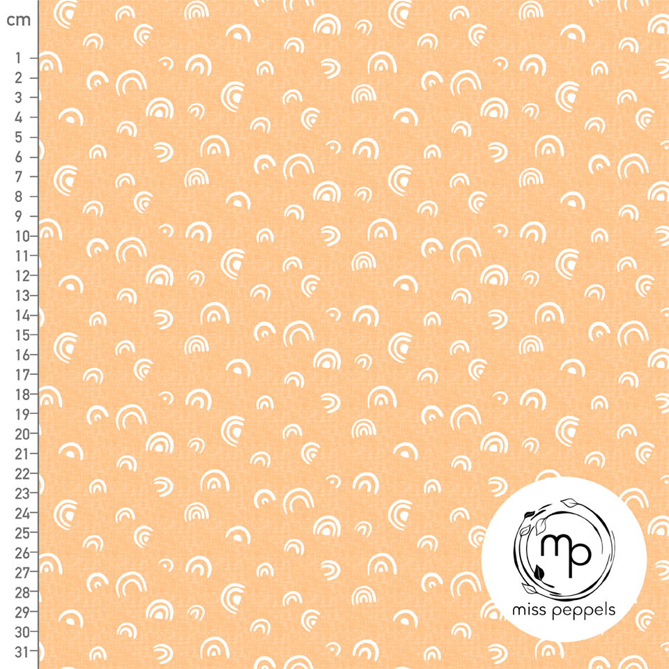 Bio Fabric - Rainbow by misspeppels in orange