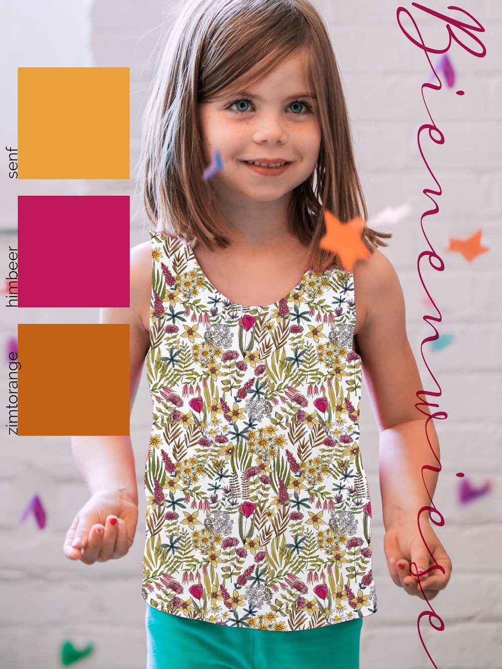Bio Webware Stoff - Bienenwiese - Enemenemeins, Frühling, Sommer, Blätter & Ranken, creme, Floral & Blumen, 100% Bio-Baumwolle Bio Webware Stoff - Bienenwiese - Enemenemeins, Frühling, Sommer, Blätter & Ranken, creme, Floral & Blumen, 100% Bio-Baumwolle