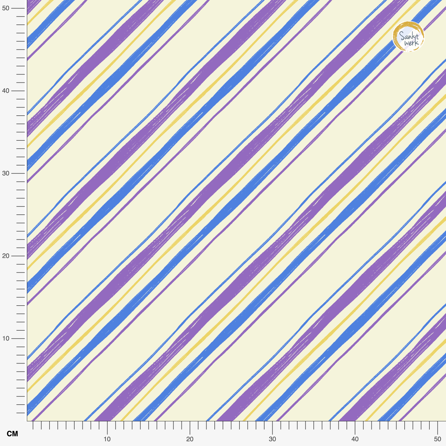 Bio Stoff - Smoothie Stripes
