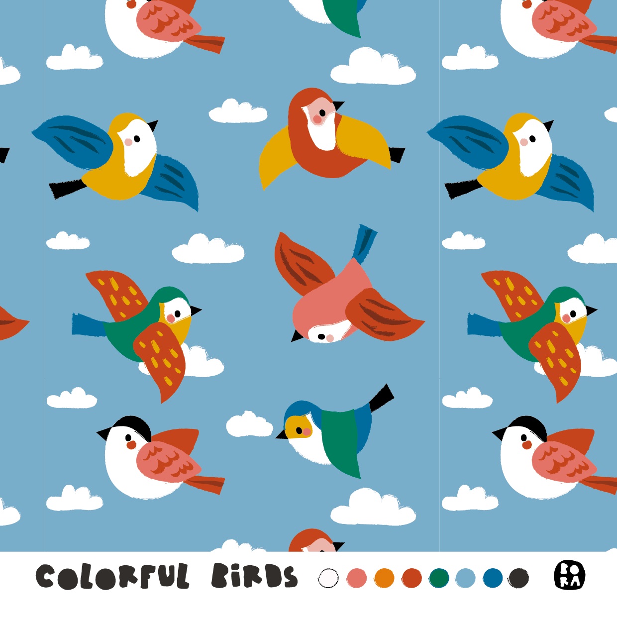 Colorful Birds Colorful Birds