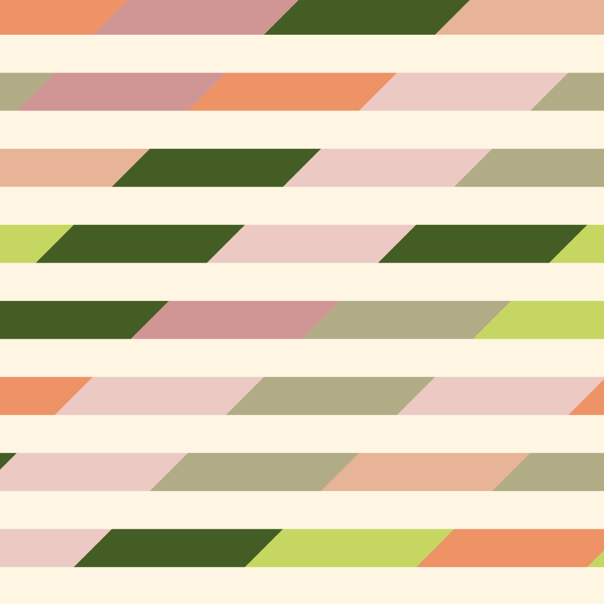 Organic fabric  - Neo Tropica streifen colorful