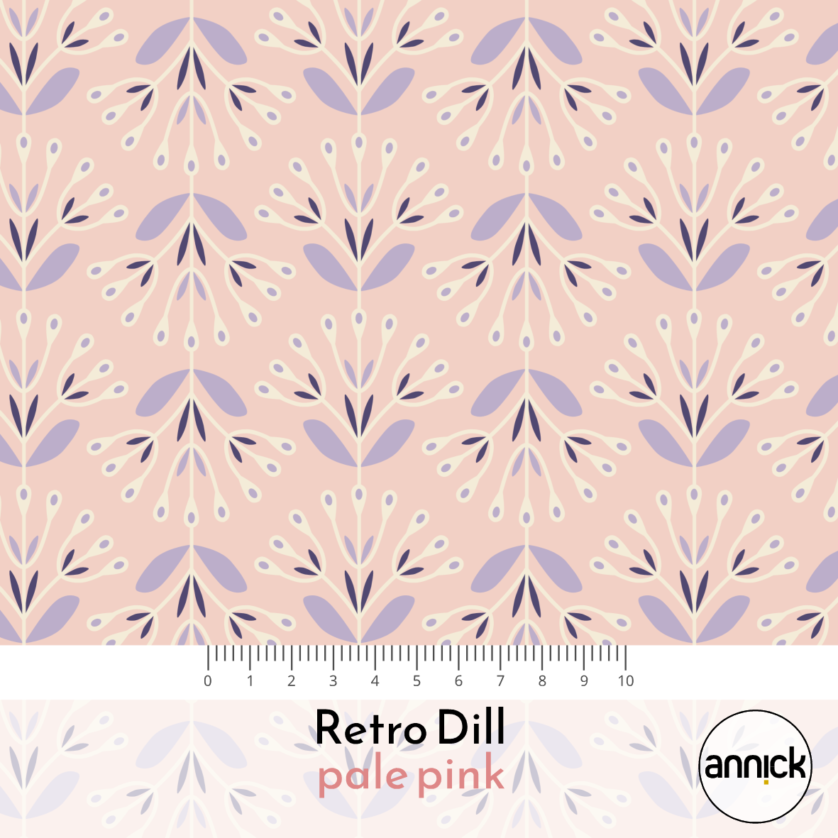Retro Dill Pale Pink