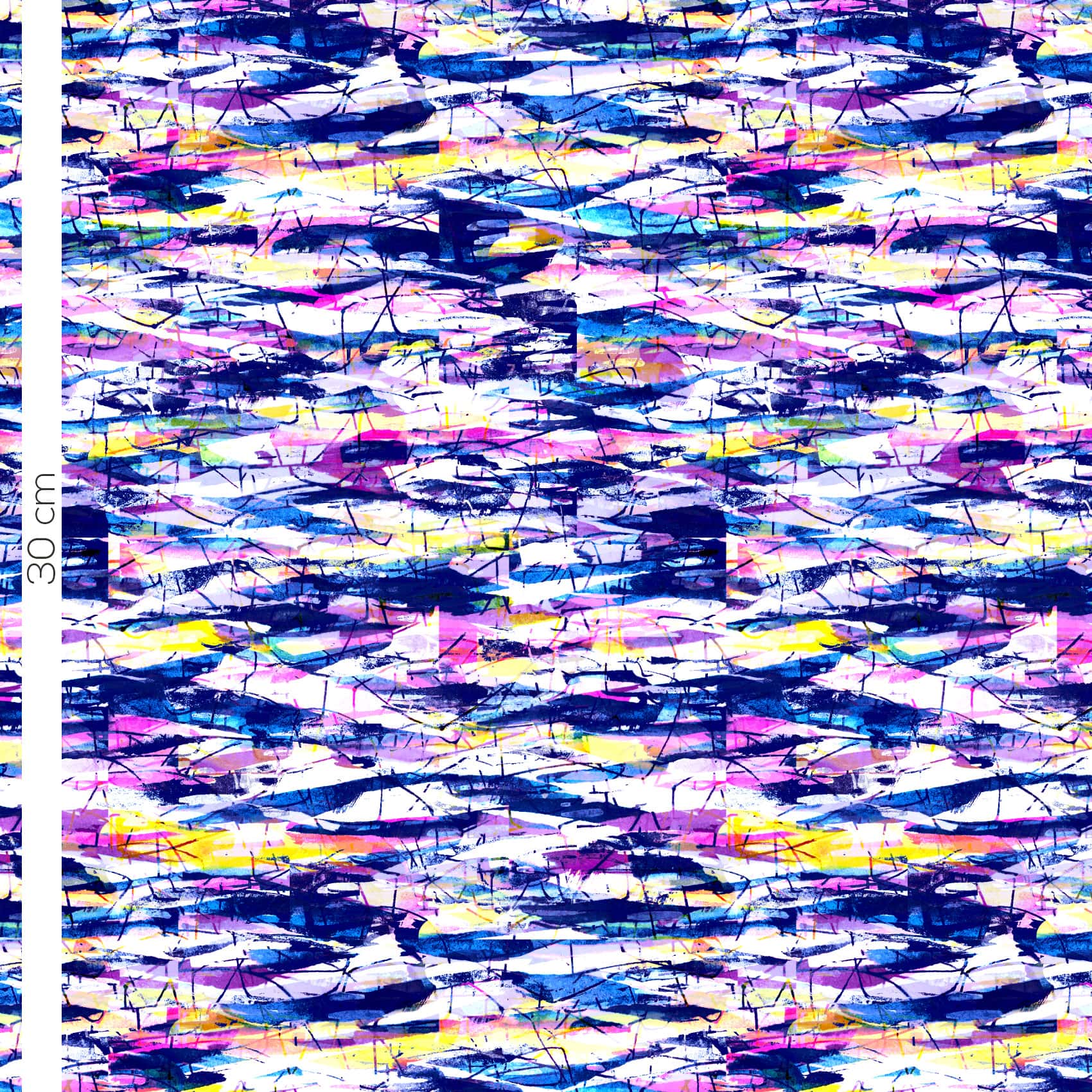 Organic fabric - Sunset Mare