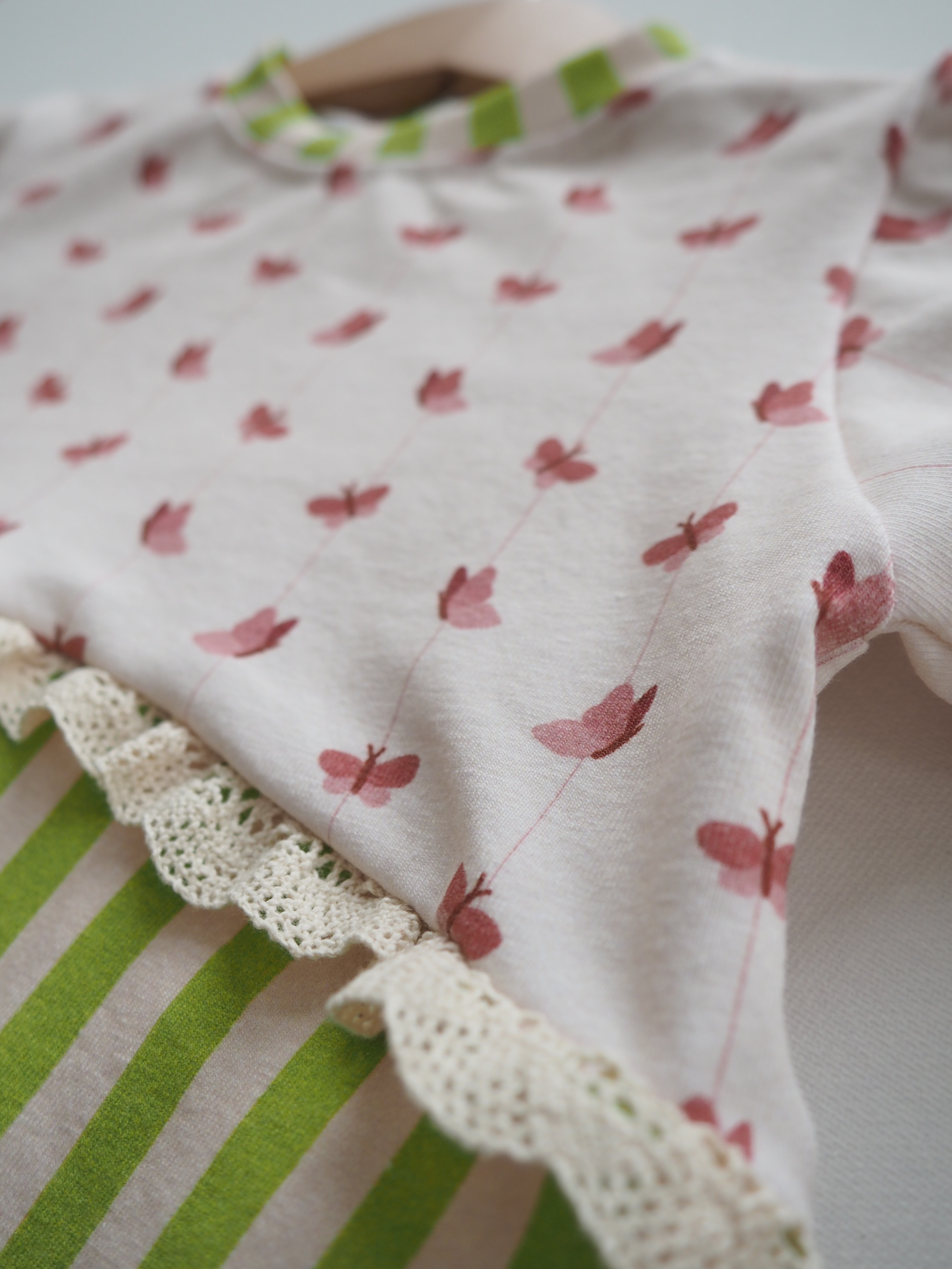 Bio Stoff  -  Butterfly Garden Falterband