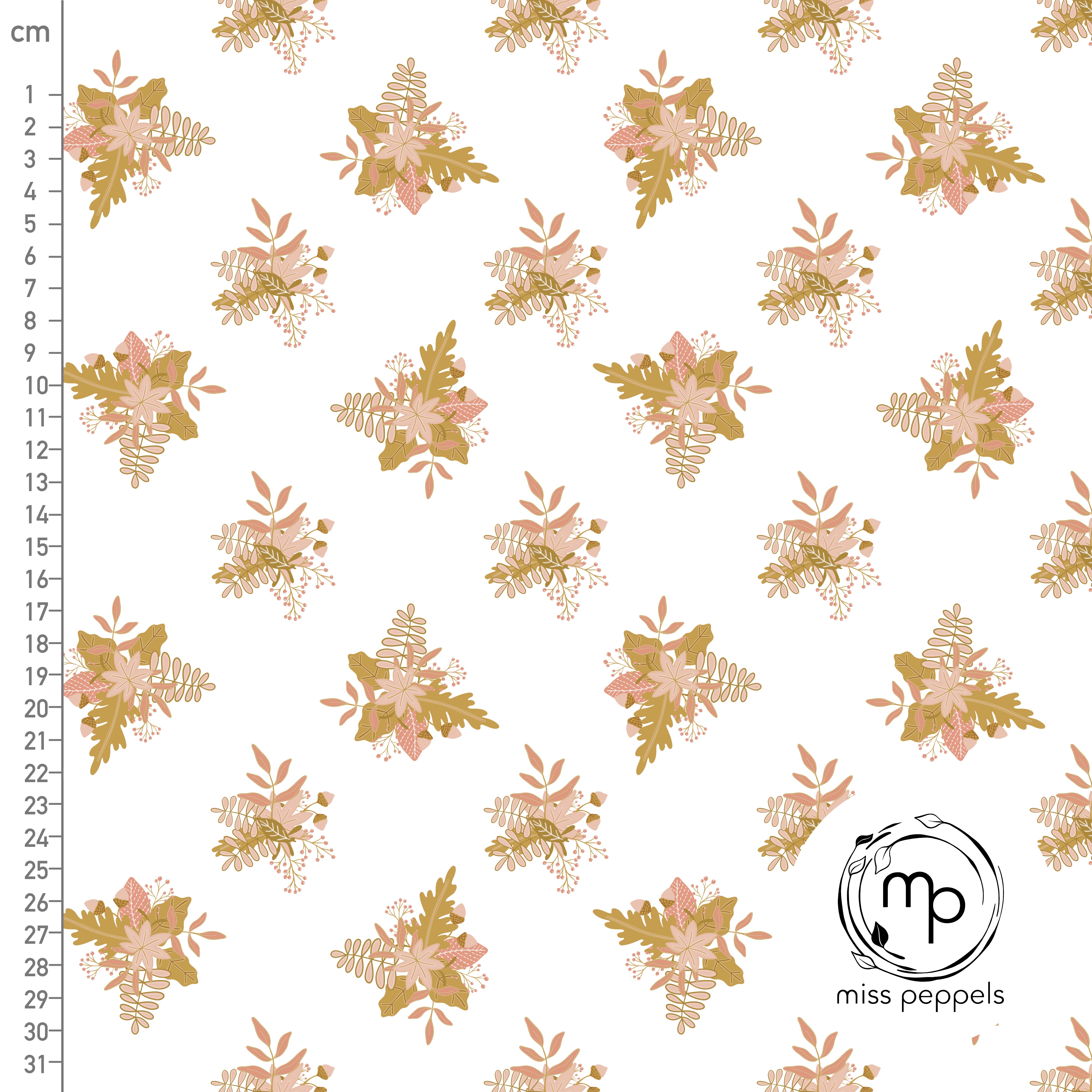 Bio Fabric - Leafy Piles by misspeppels in orange