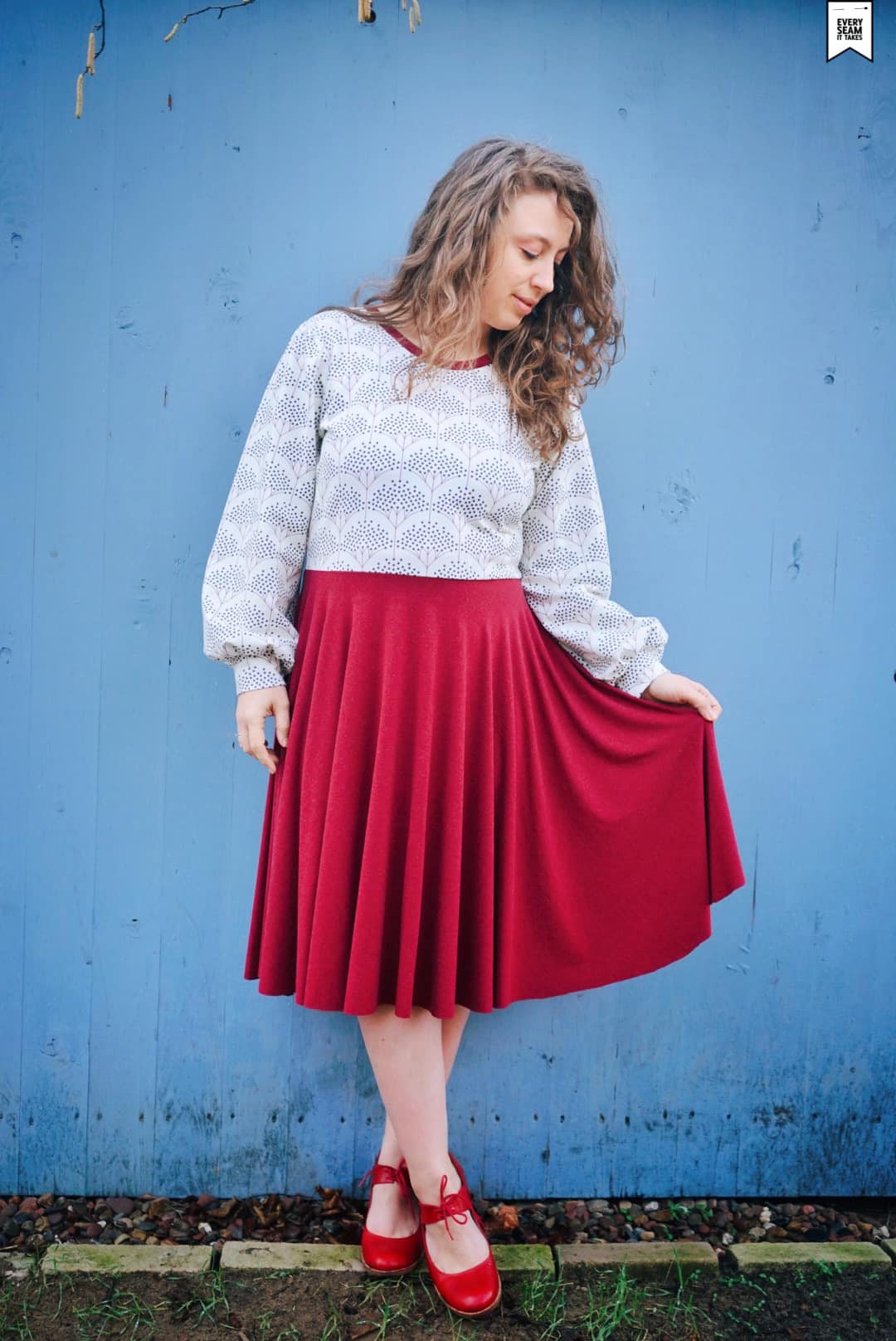 Organic fabric - Elderberry