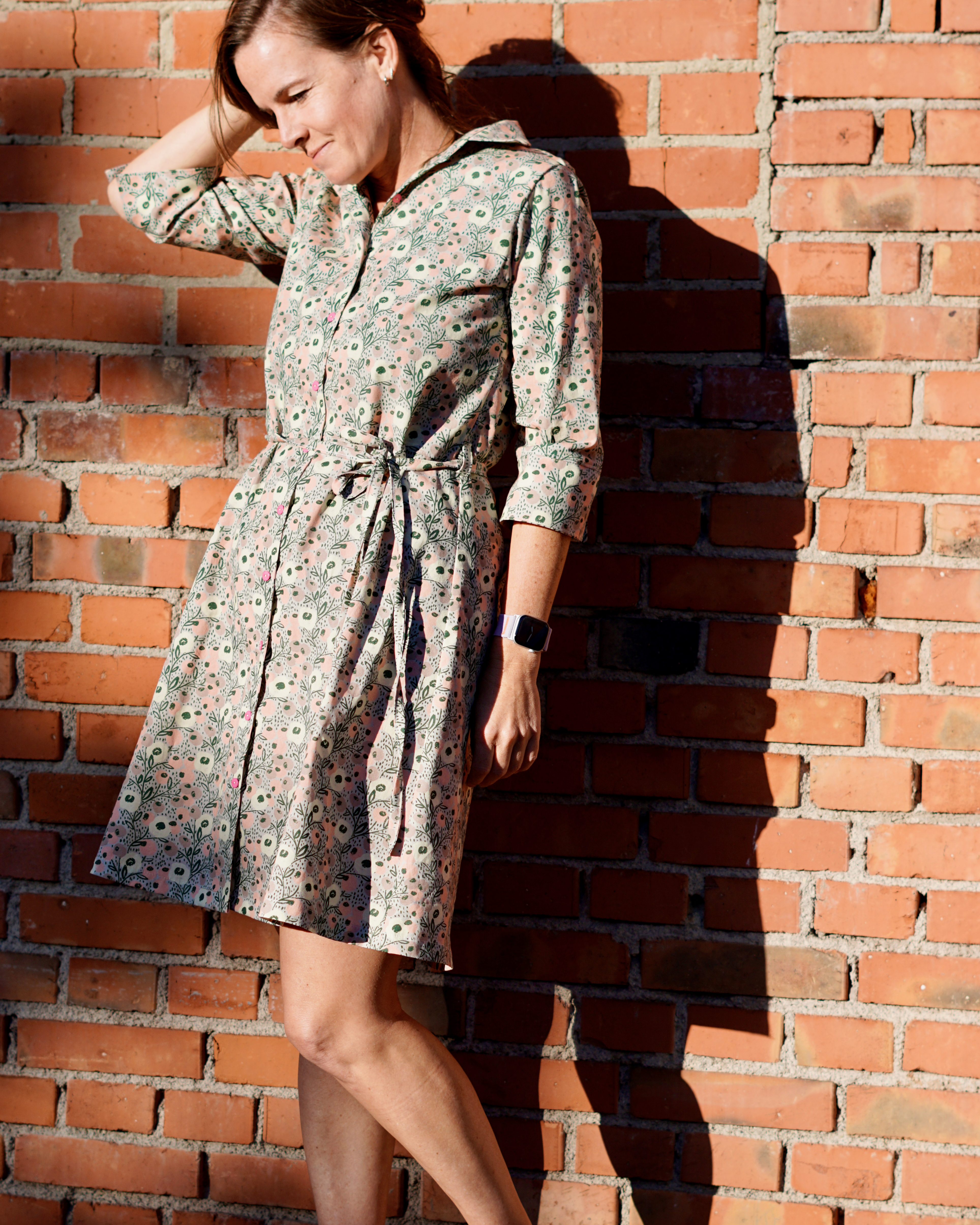 Organic fabric  - Enchanted Blossom