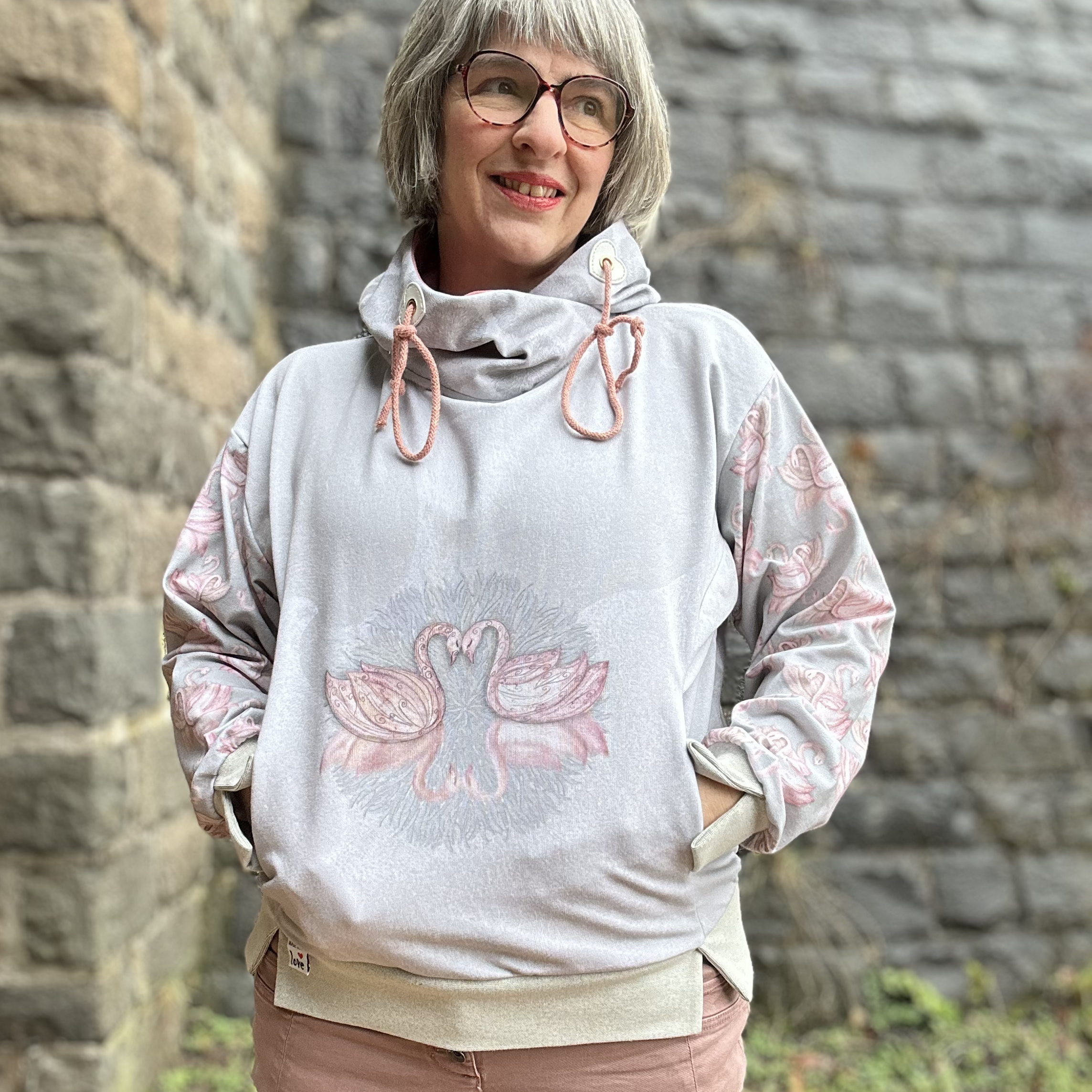 Bio Stoff  -  Swantje 1m Panel