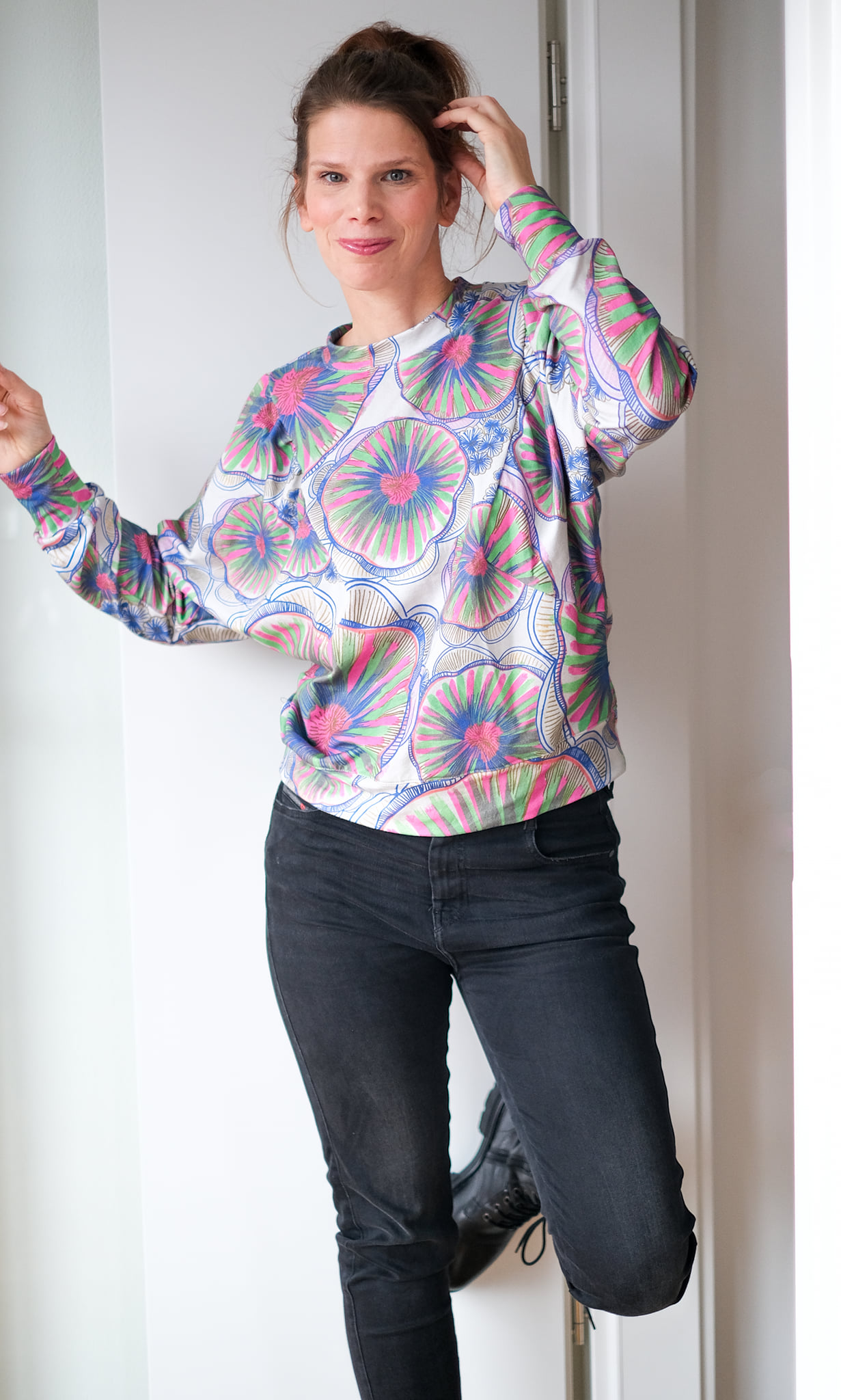 Blumelein, neonpink, Webware Blumelein, neonpink, Webware
