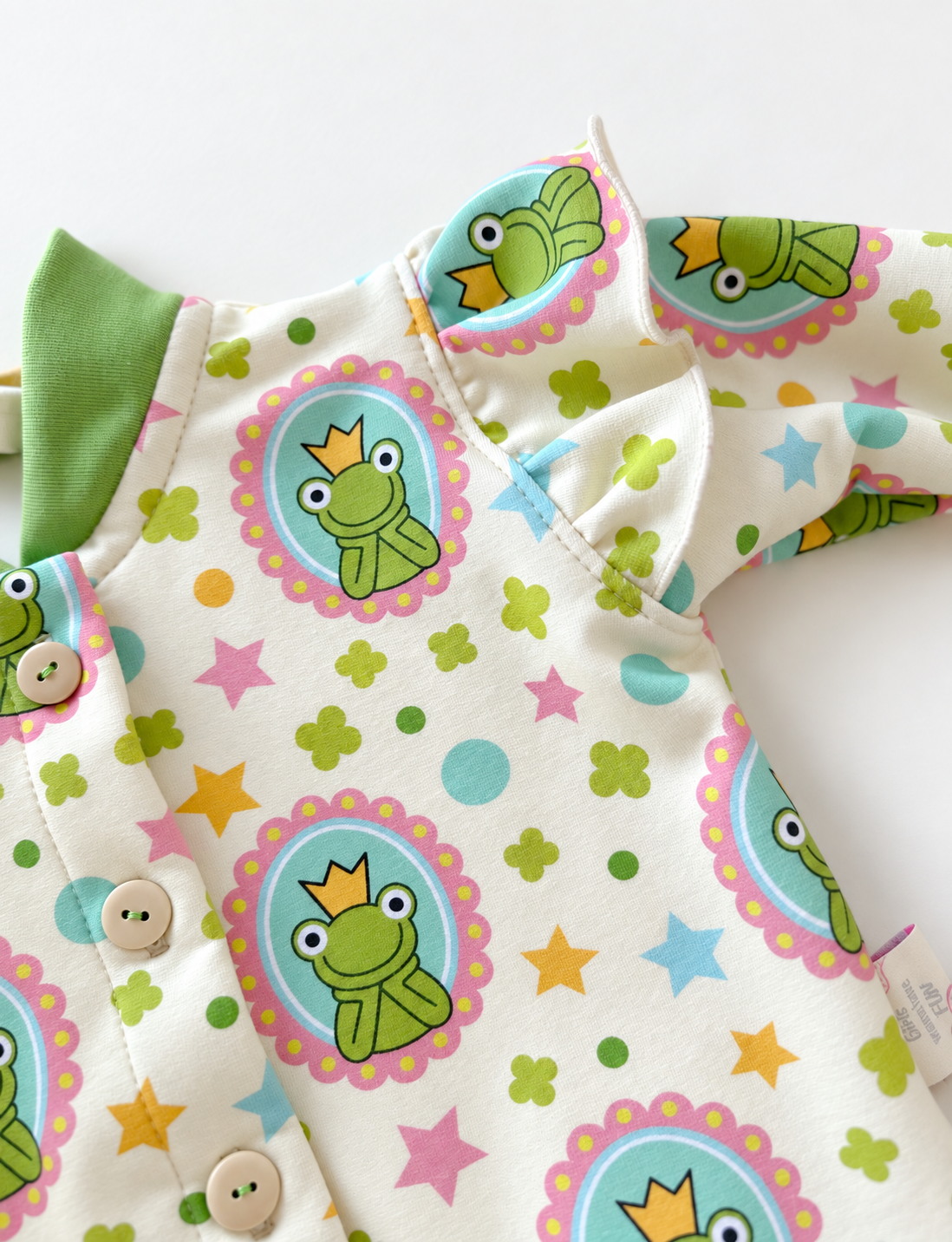 Organic fabric - Kissmi colorful