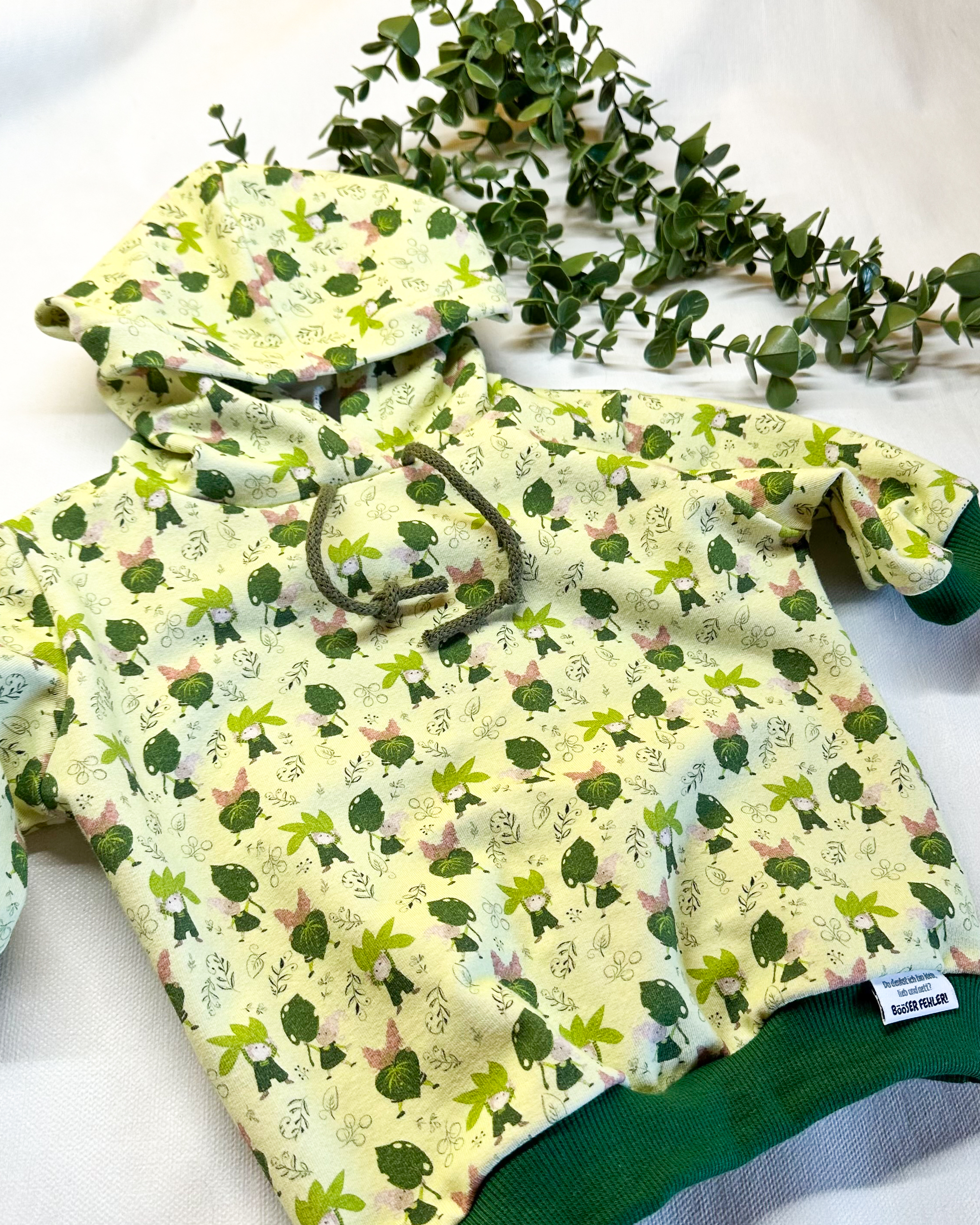 Bio Stoff  -  Botanical Fairytale beige, klein