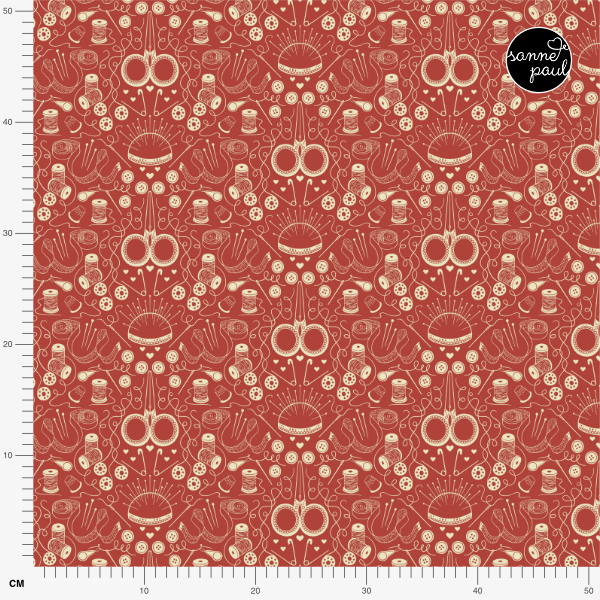 Organic fabric  -Märchenstunde Das tapfere Schneiderlein