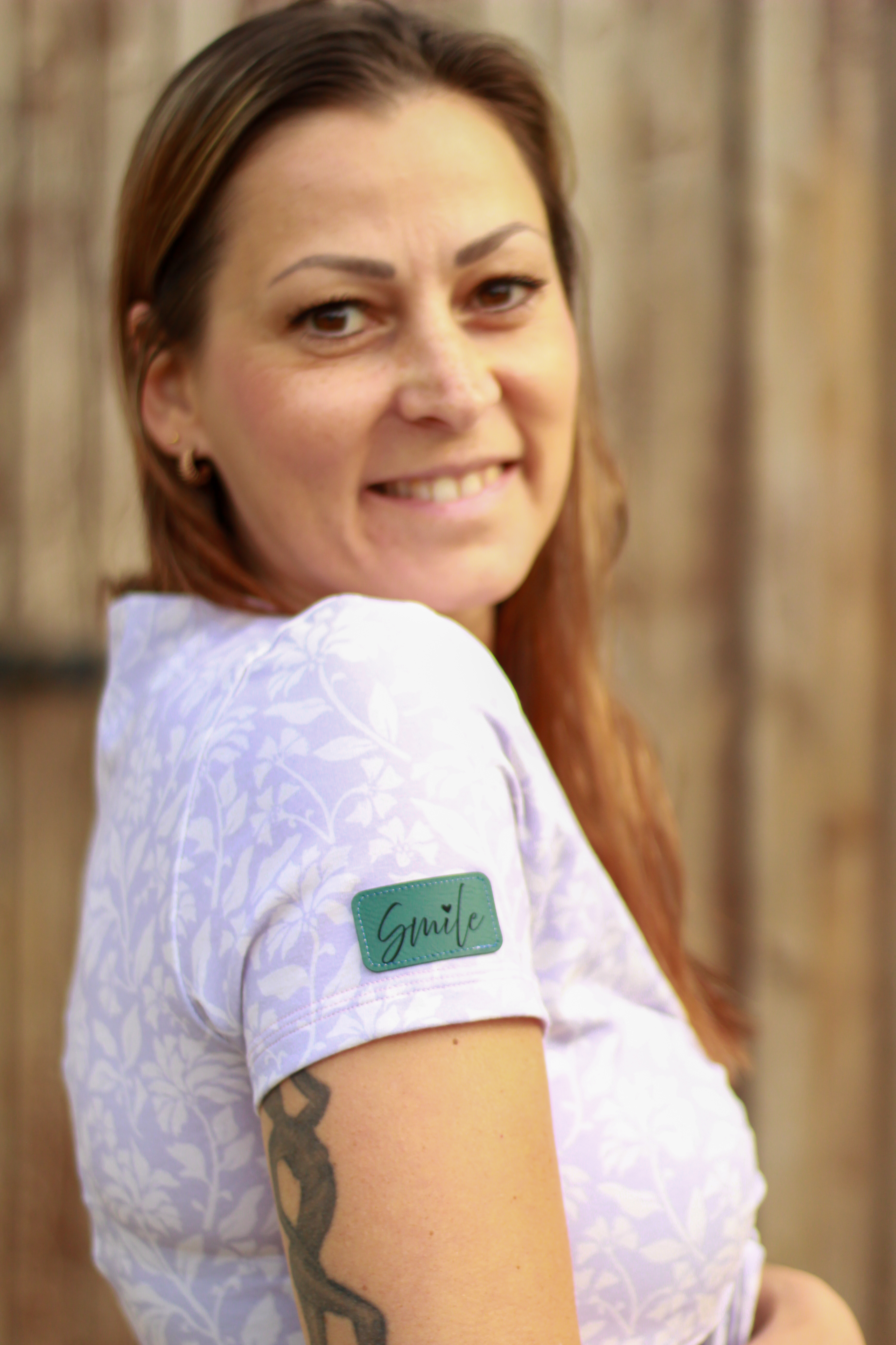 Bio Stoff - Strandblume flieder