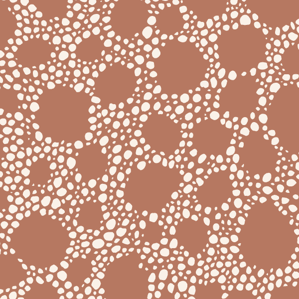 Bio Stoff - Desert Pebbles braun