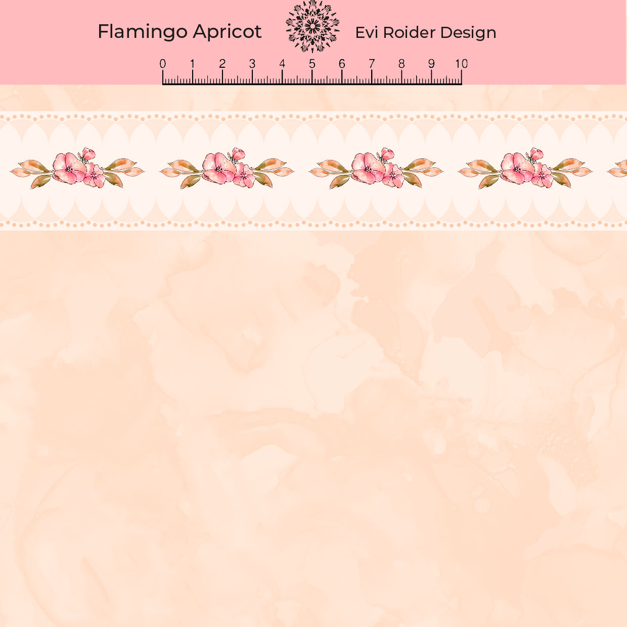 1,0 m Panel Flamingo Apricot