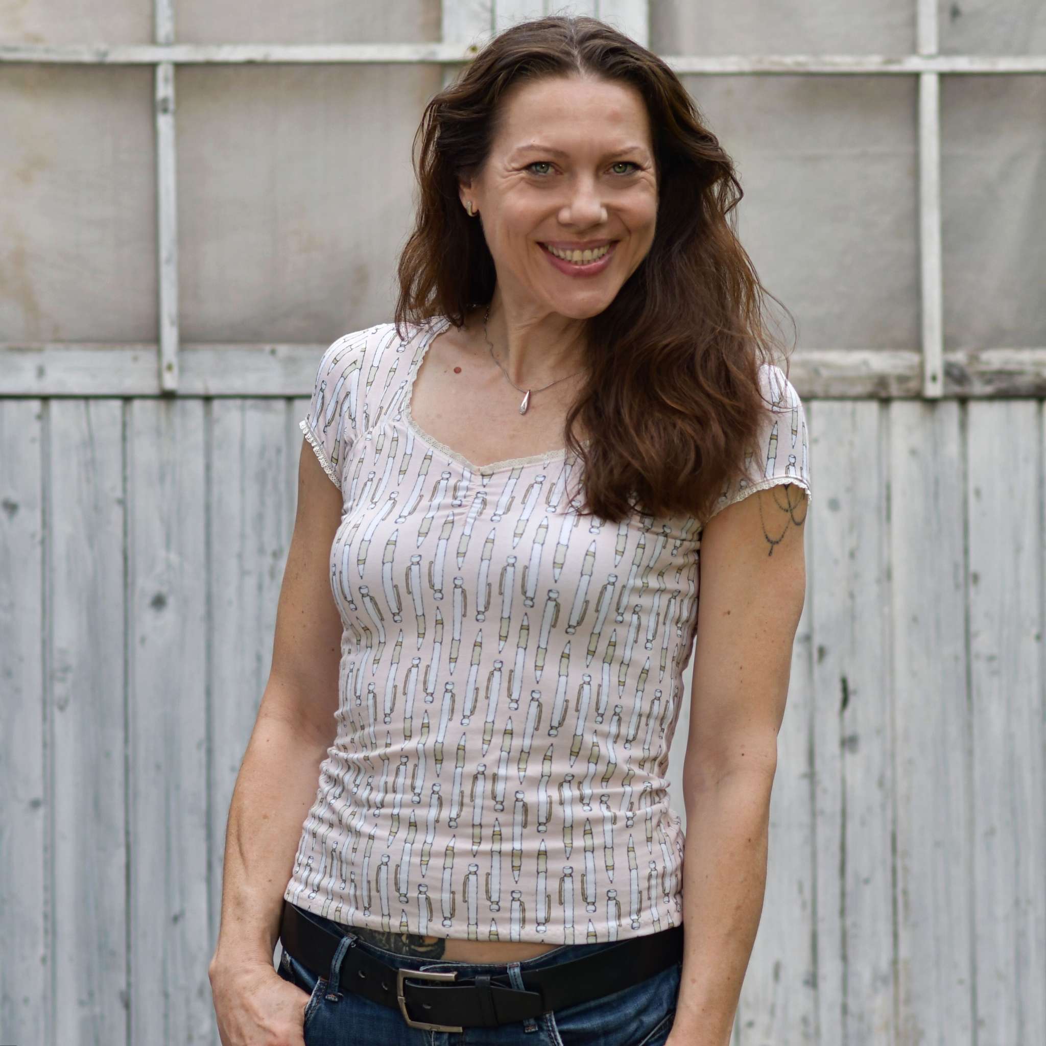 Bio Stoff - Skizzenbuch von Sanktwerk in rosa