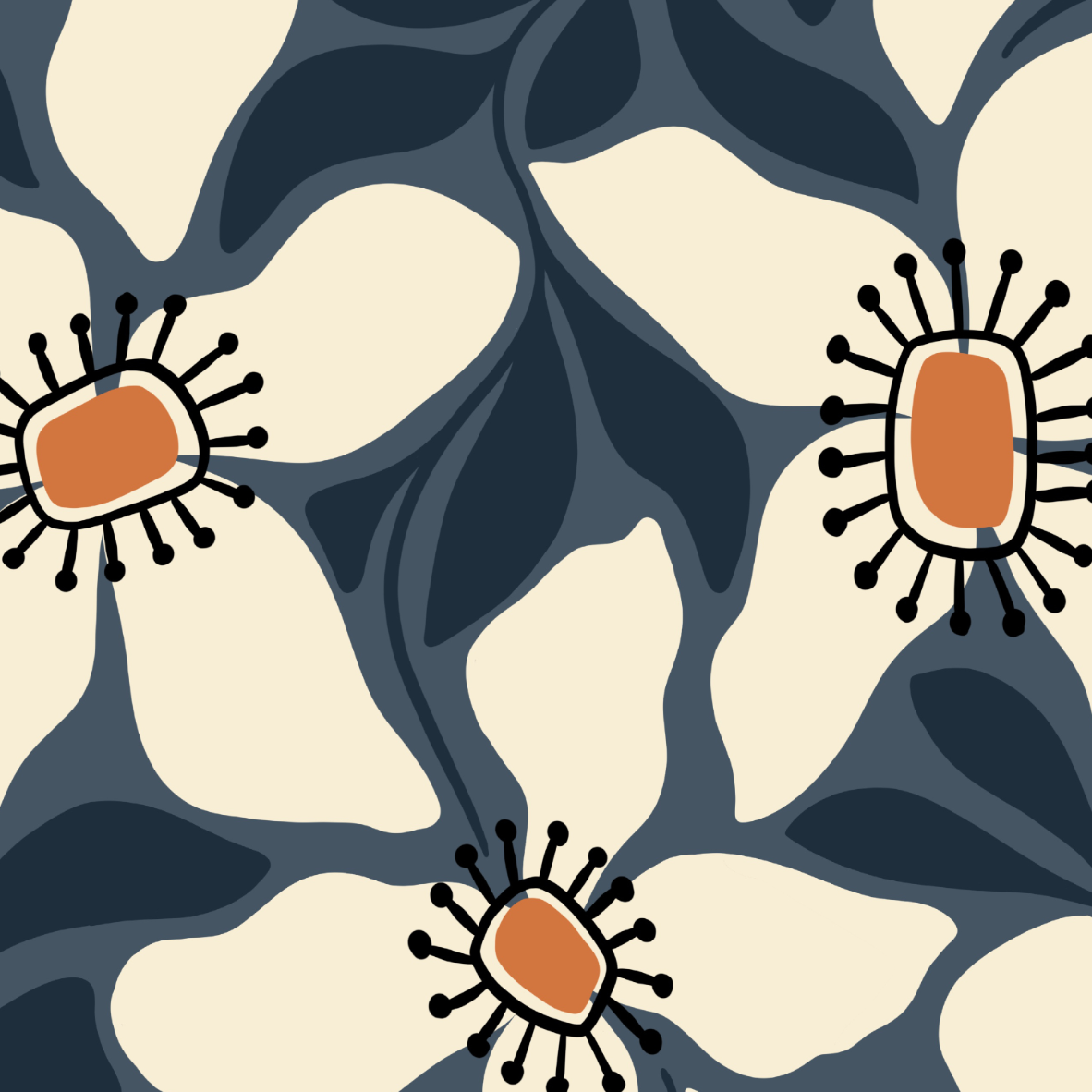 Organic fabric  -  Wohlfühlwinter Corolla - Sanne Paul